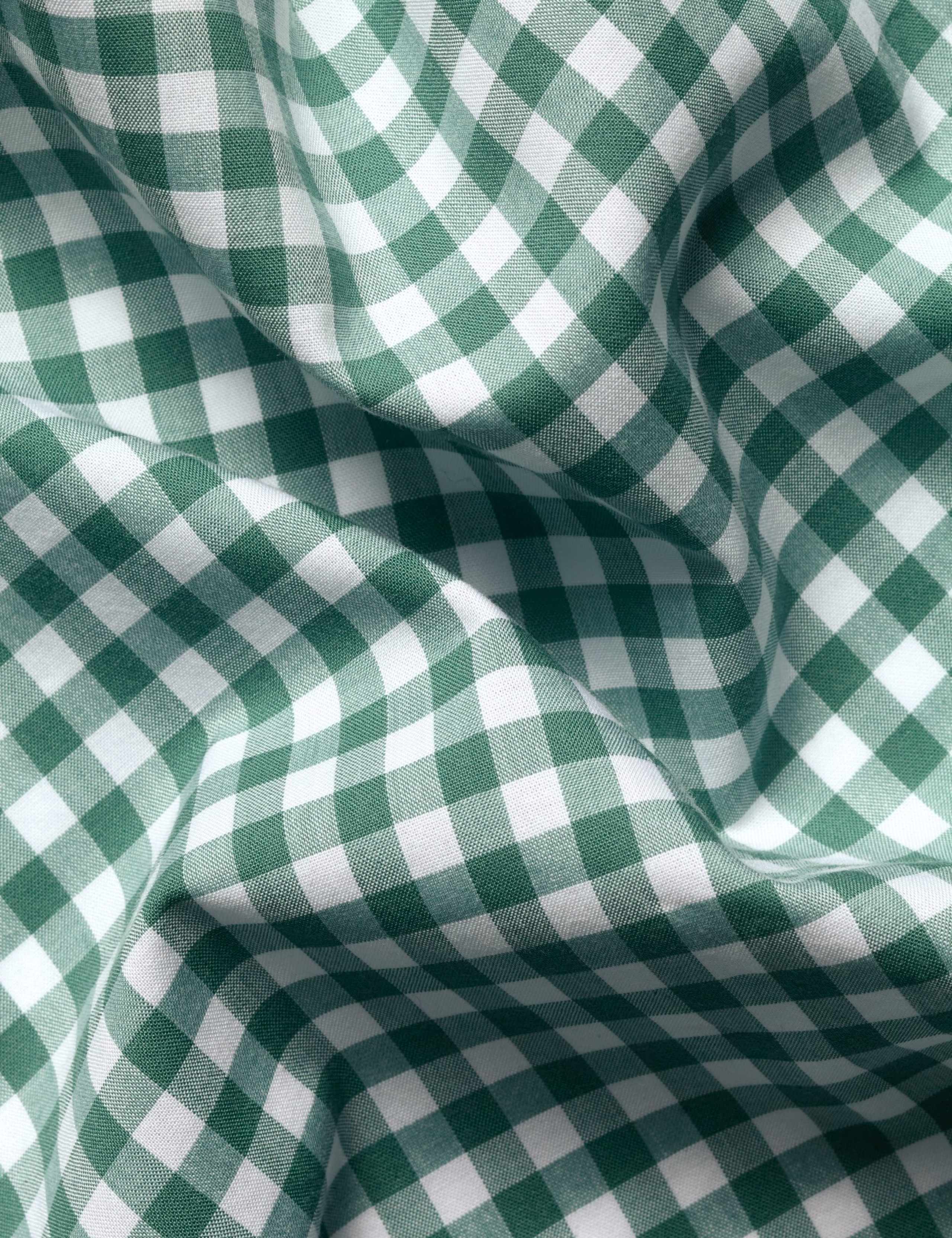 Slim Fit Pure Cotton Check Shirt 6 of 6