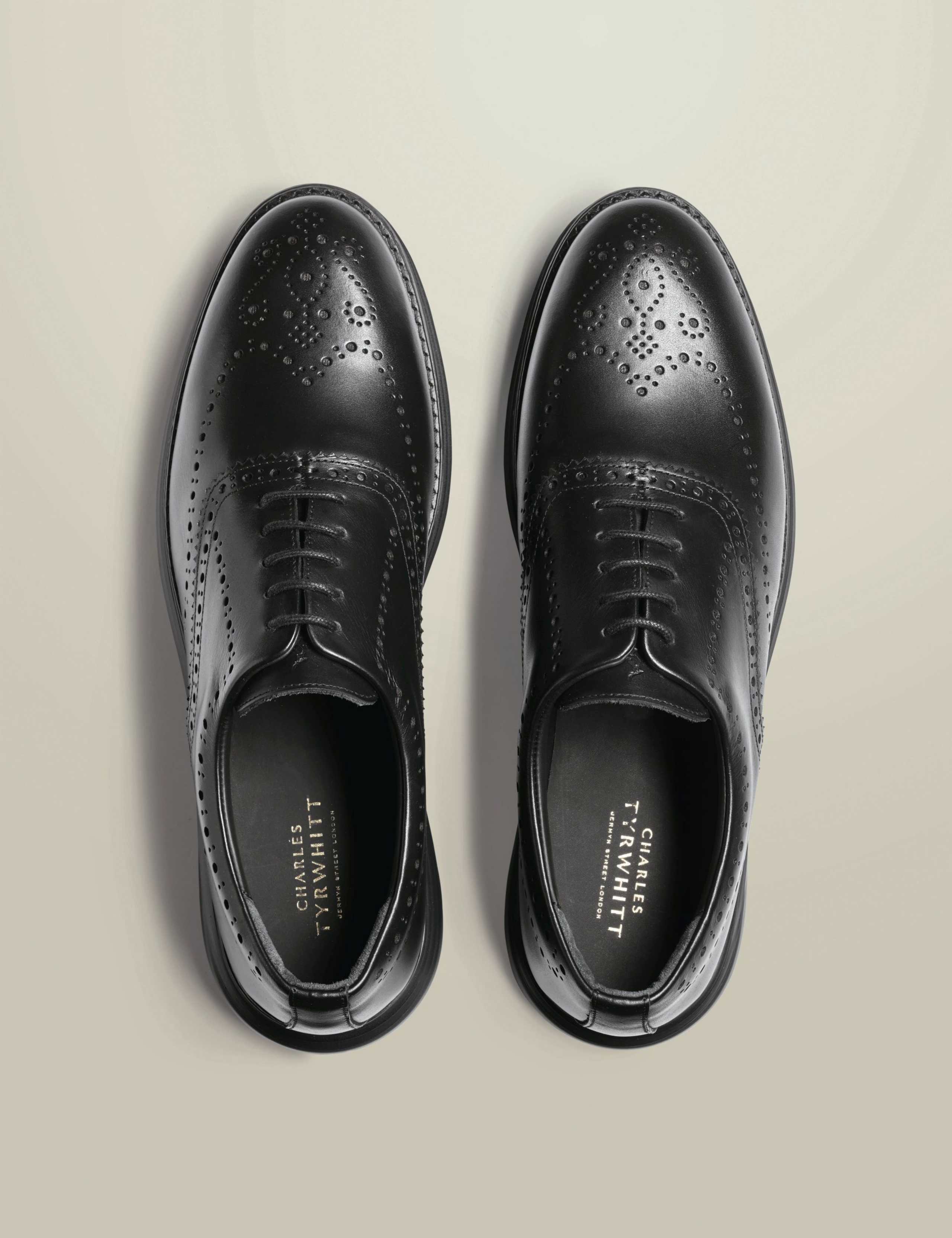 Leather Brogue Hybrid Trainers 4 of 4