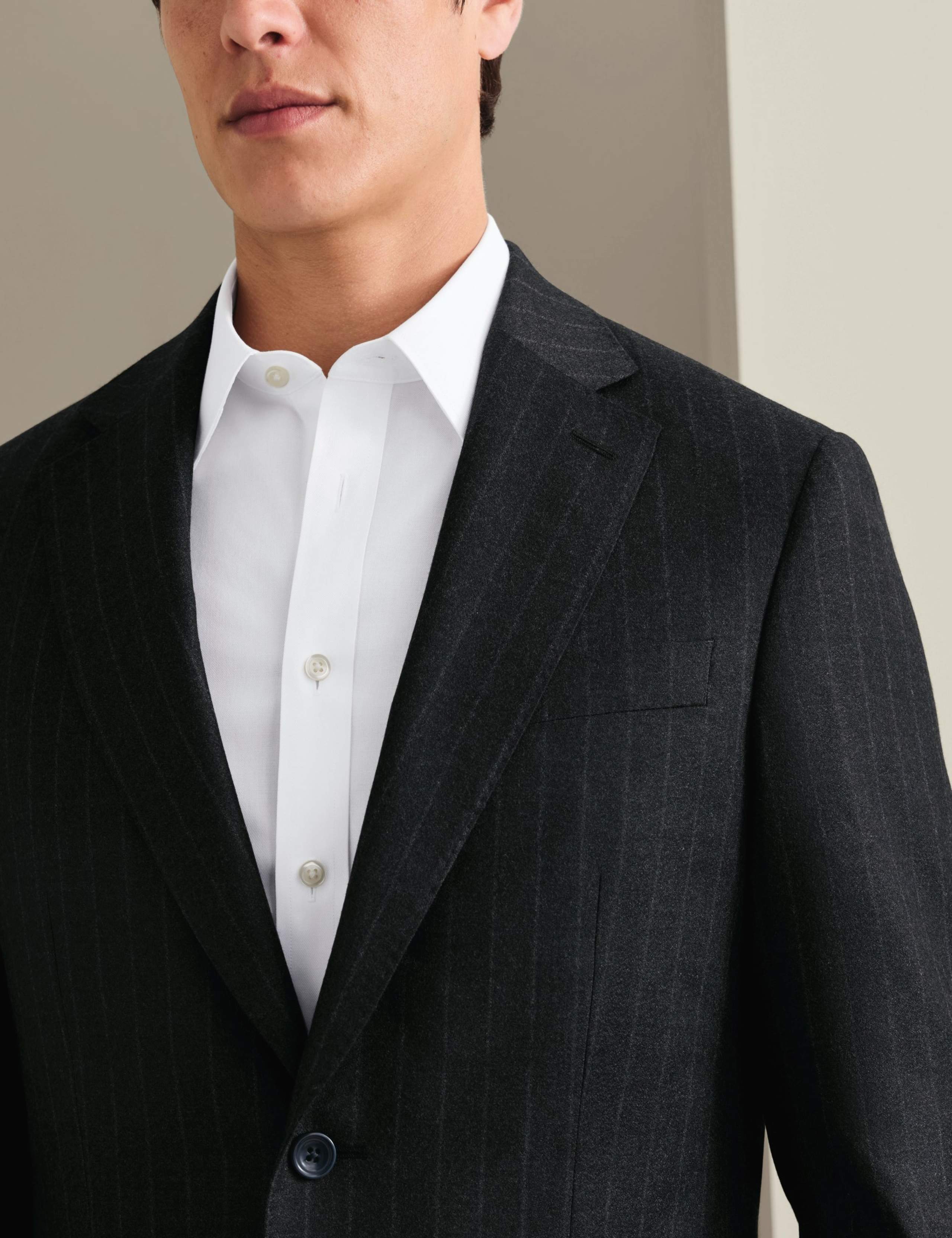 Slim Fit Wool Rich Striped Blazer 4 of 8