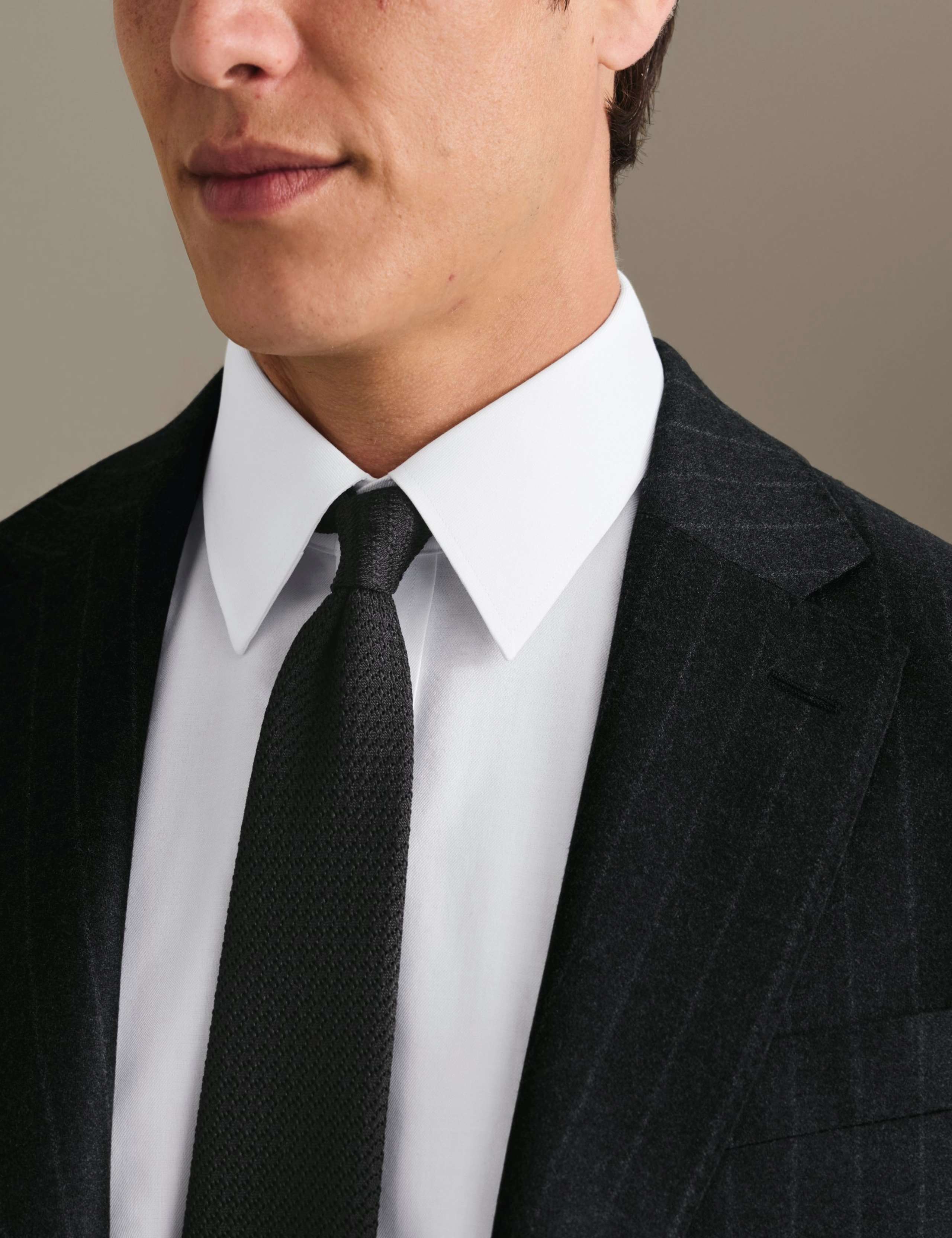 Slim Fit Wool Rich Striped Blazer 6 of 8