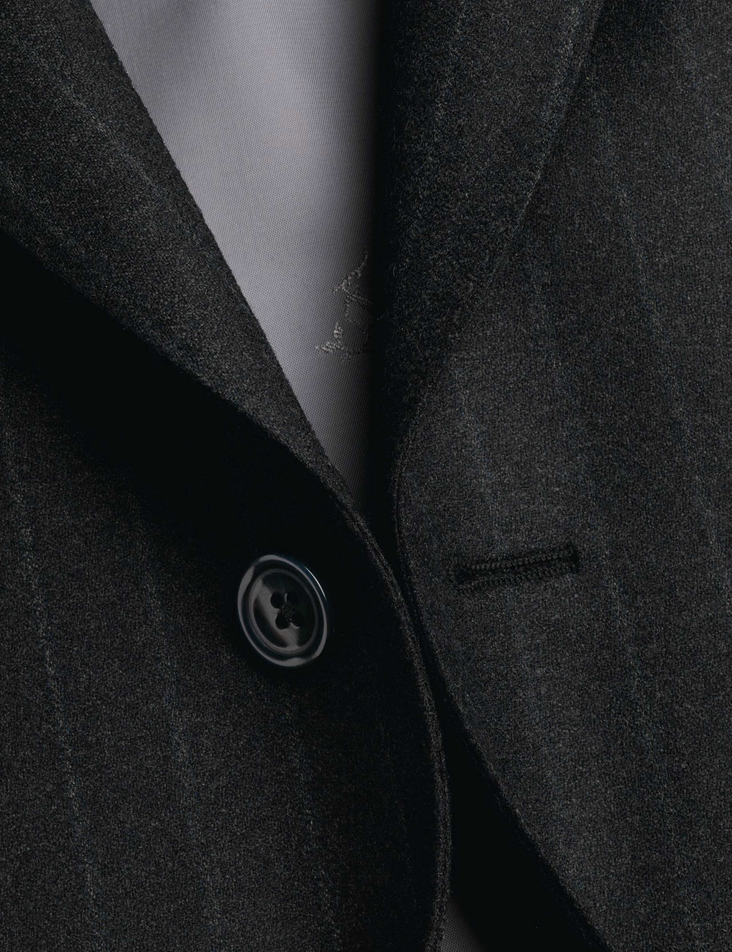Slim Fit Wool Rich Striped Blazer 8 of 8