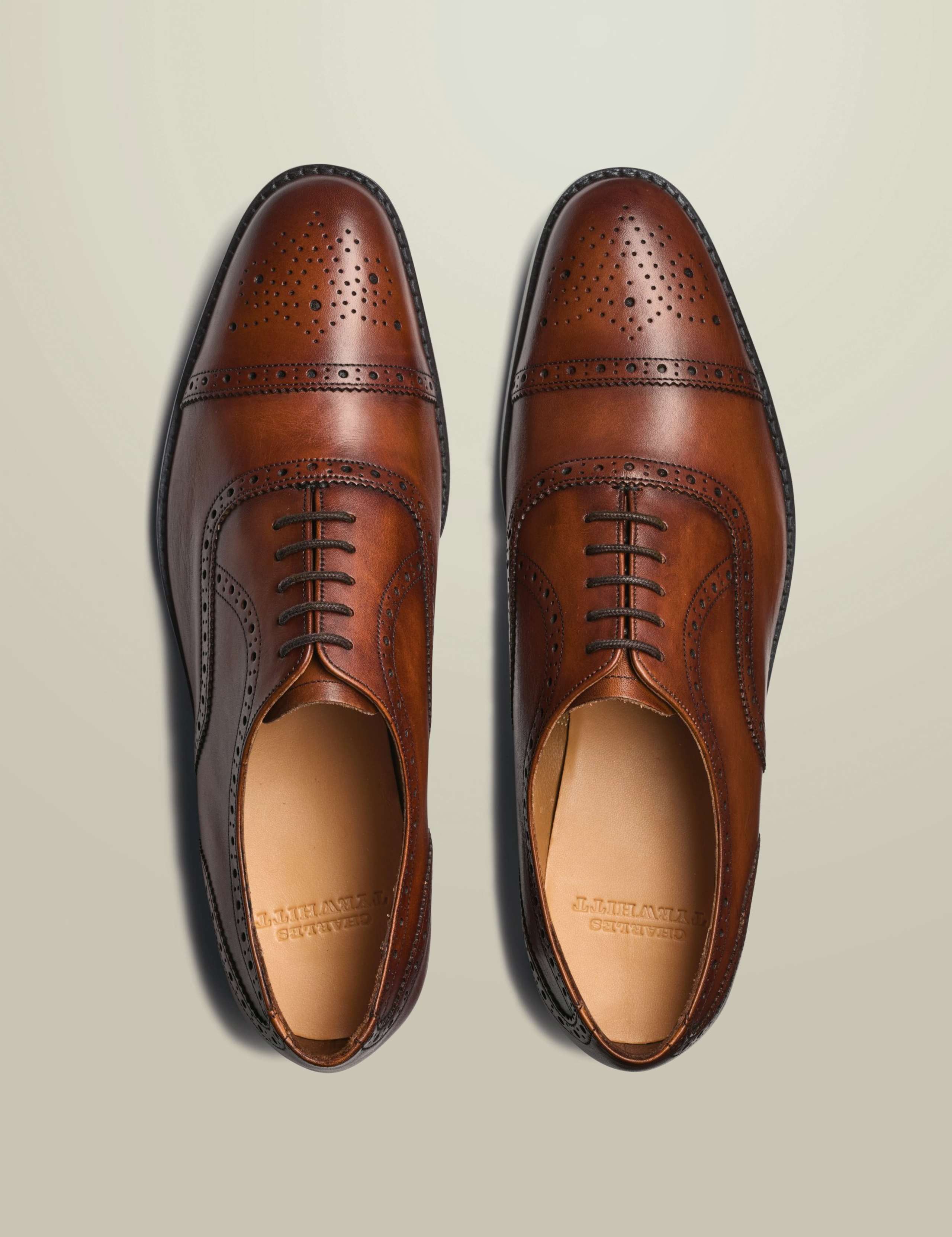 Leather Brogue Oxford Shoes 4 of 4