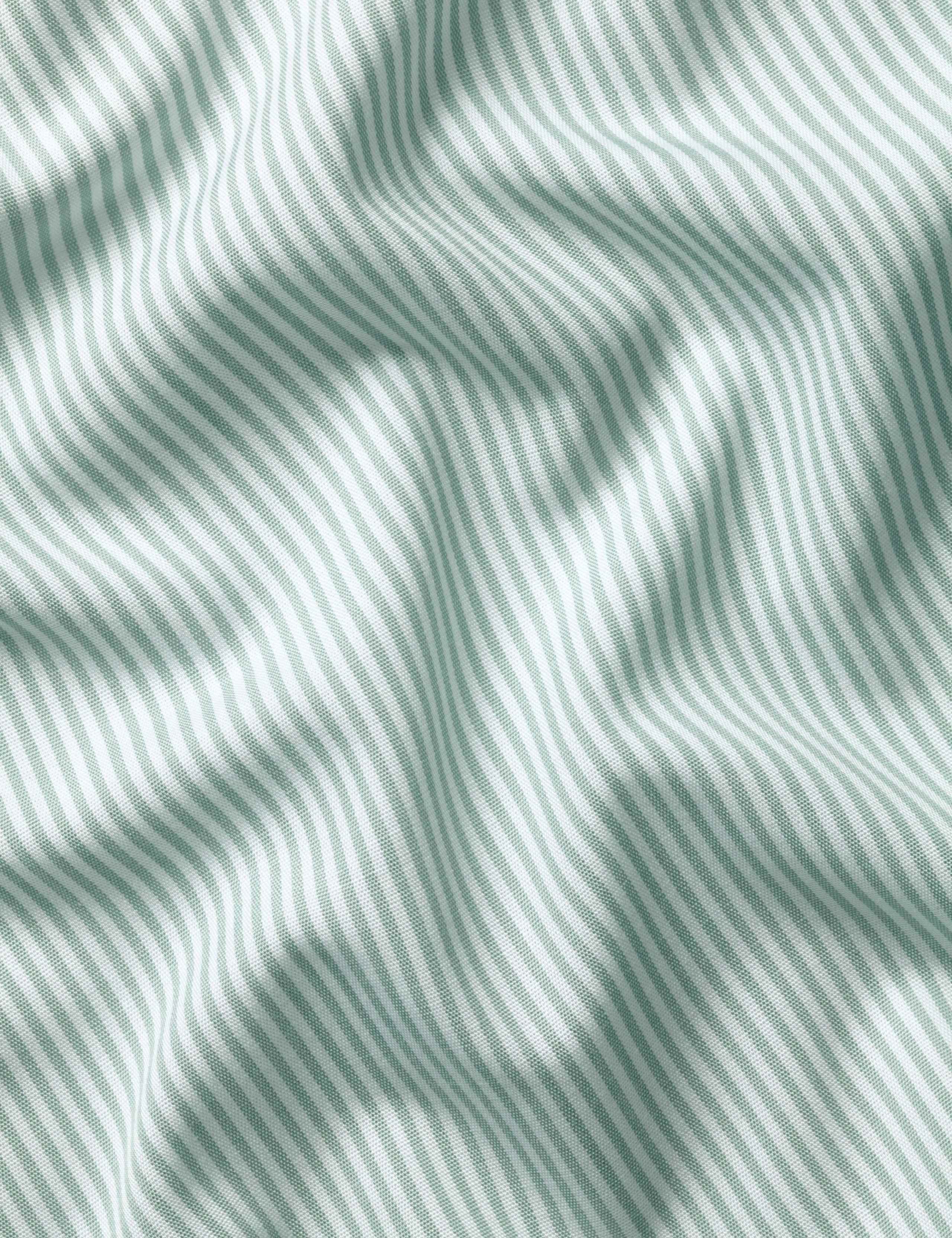 Slim Fit Non Iron Pure Cotton Striped Shirt 7 of 8