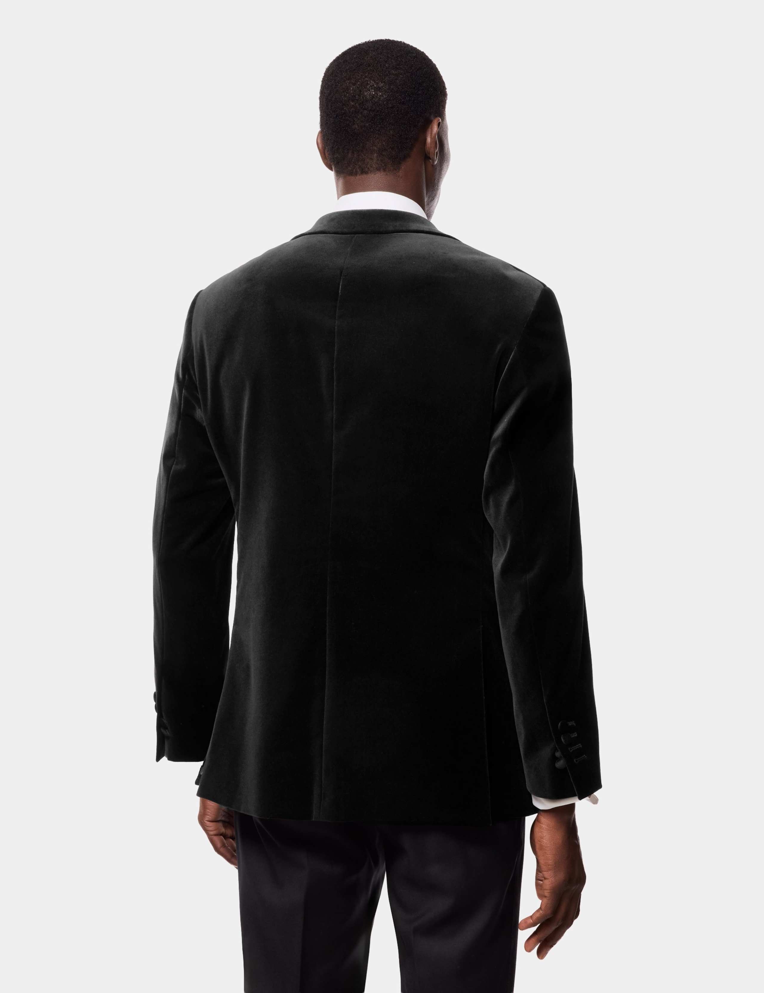 Tailored Fit Cotton Rich Tuxedo Jacket 3 of 6