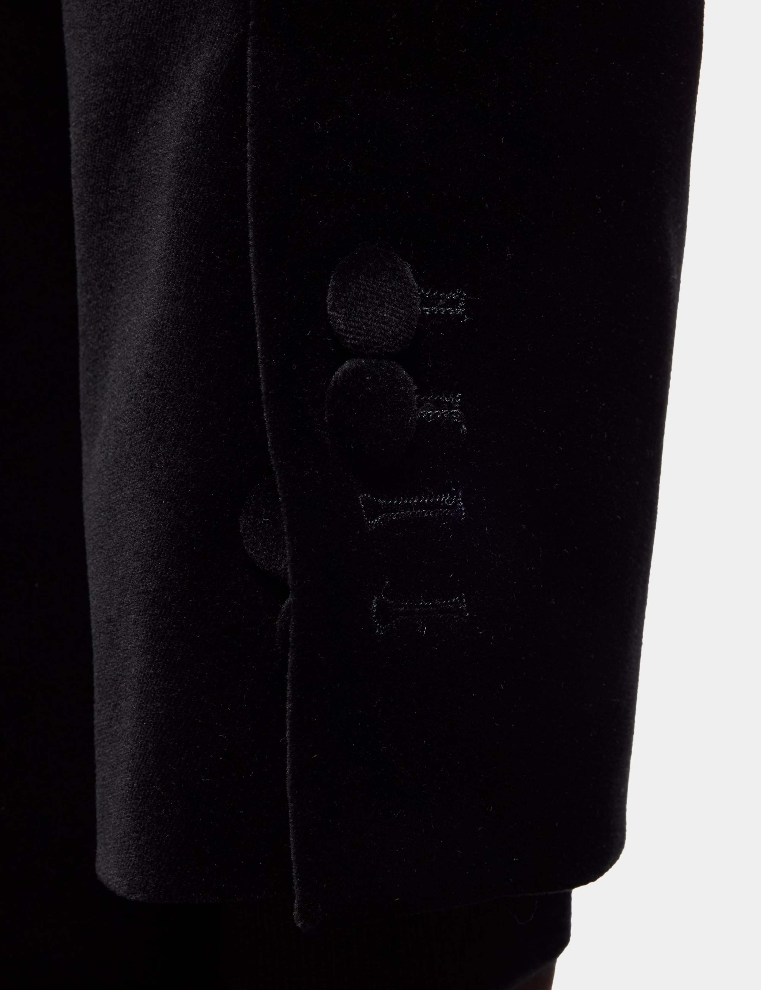 Tailored Fit Cotton Rich Double Breasted Tuxedo Jacket 5 of 6