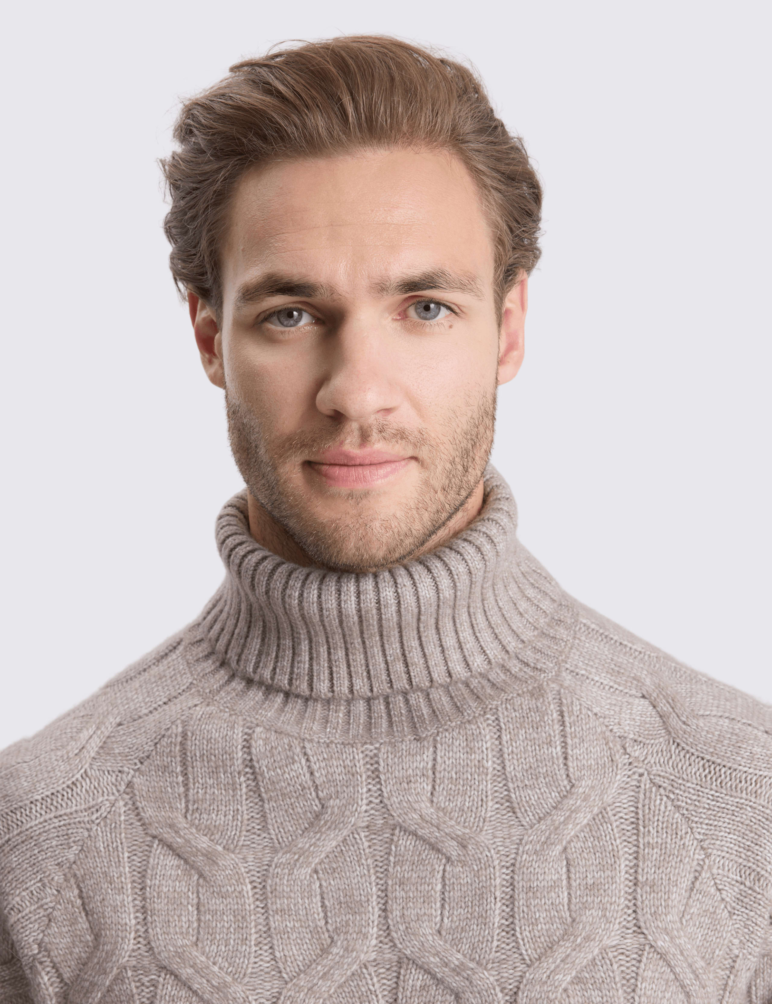 Cable Knit Roll Neck Jumper 3 of 4