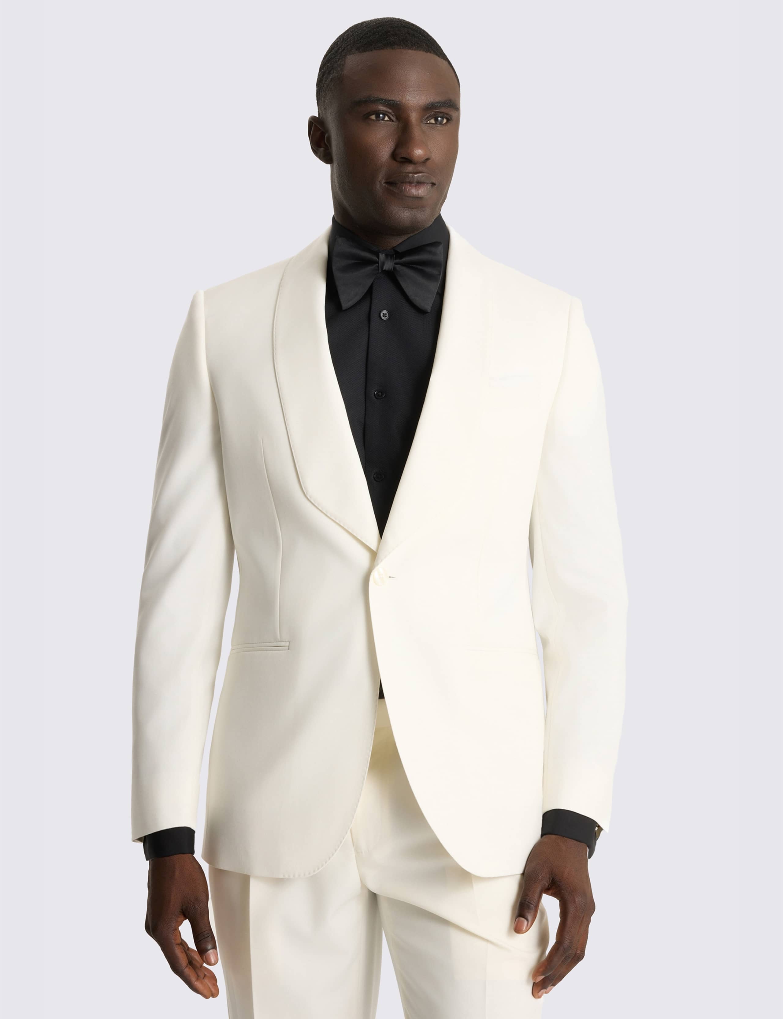 Tailored Fit Wool Blend Tuxedo Jacket 1 of 5