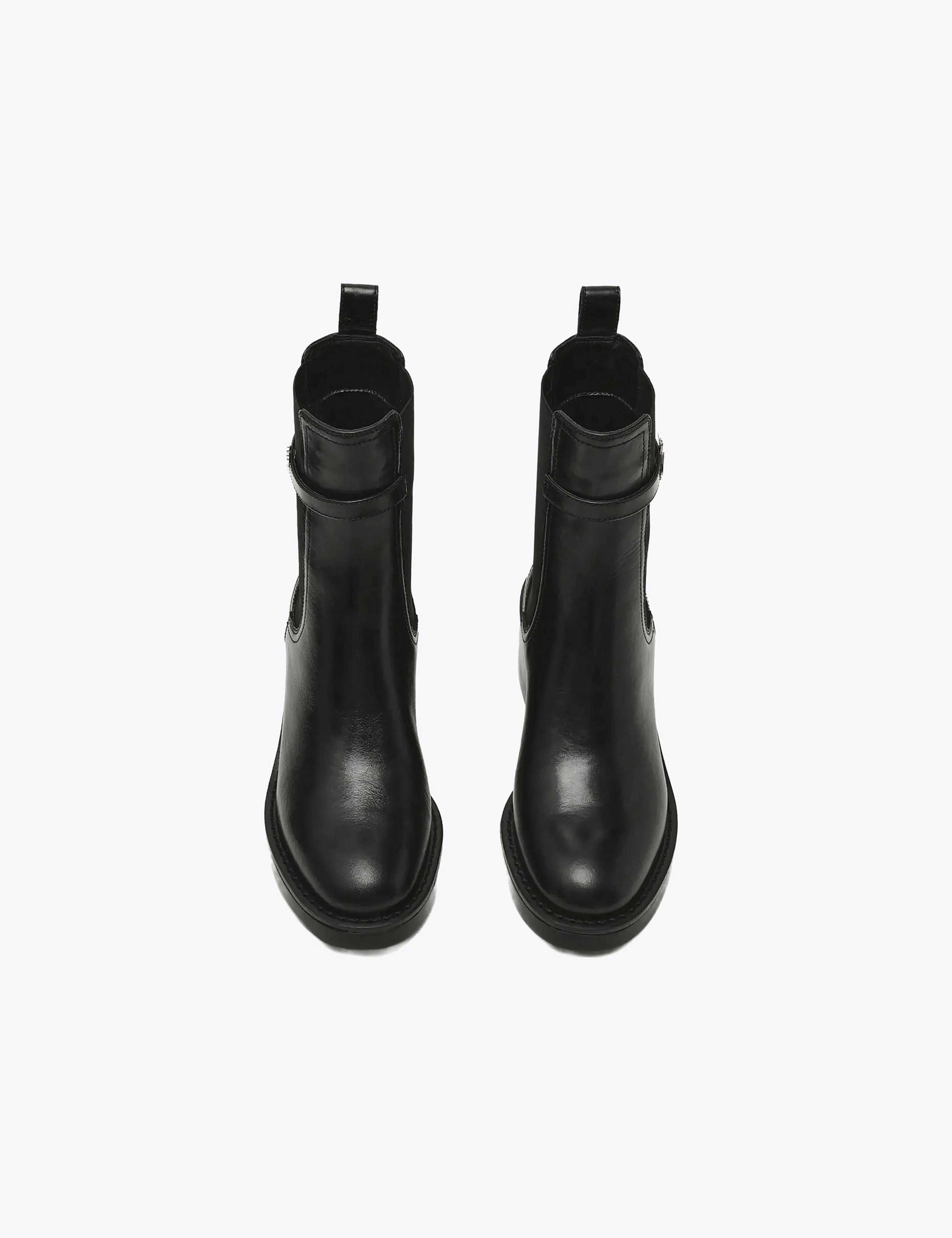 Chelsea Block Heel Ankle Boots 3 of 5