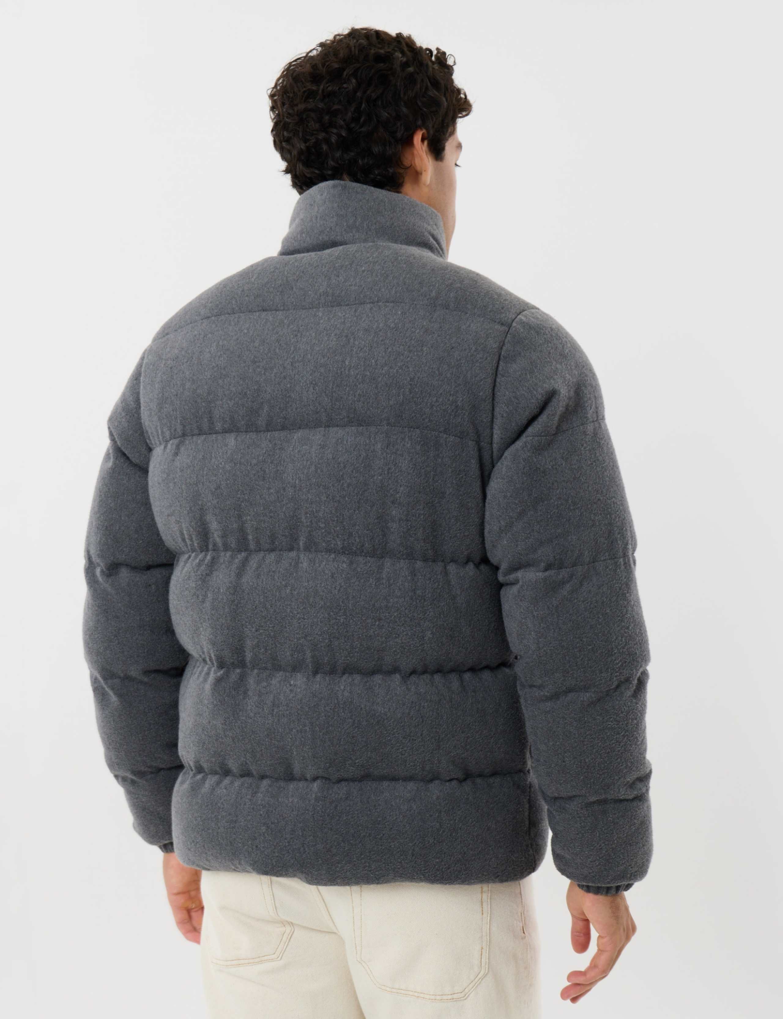 Brushed Puffer Coat 6 of 6