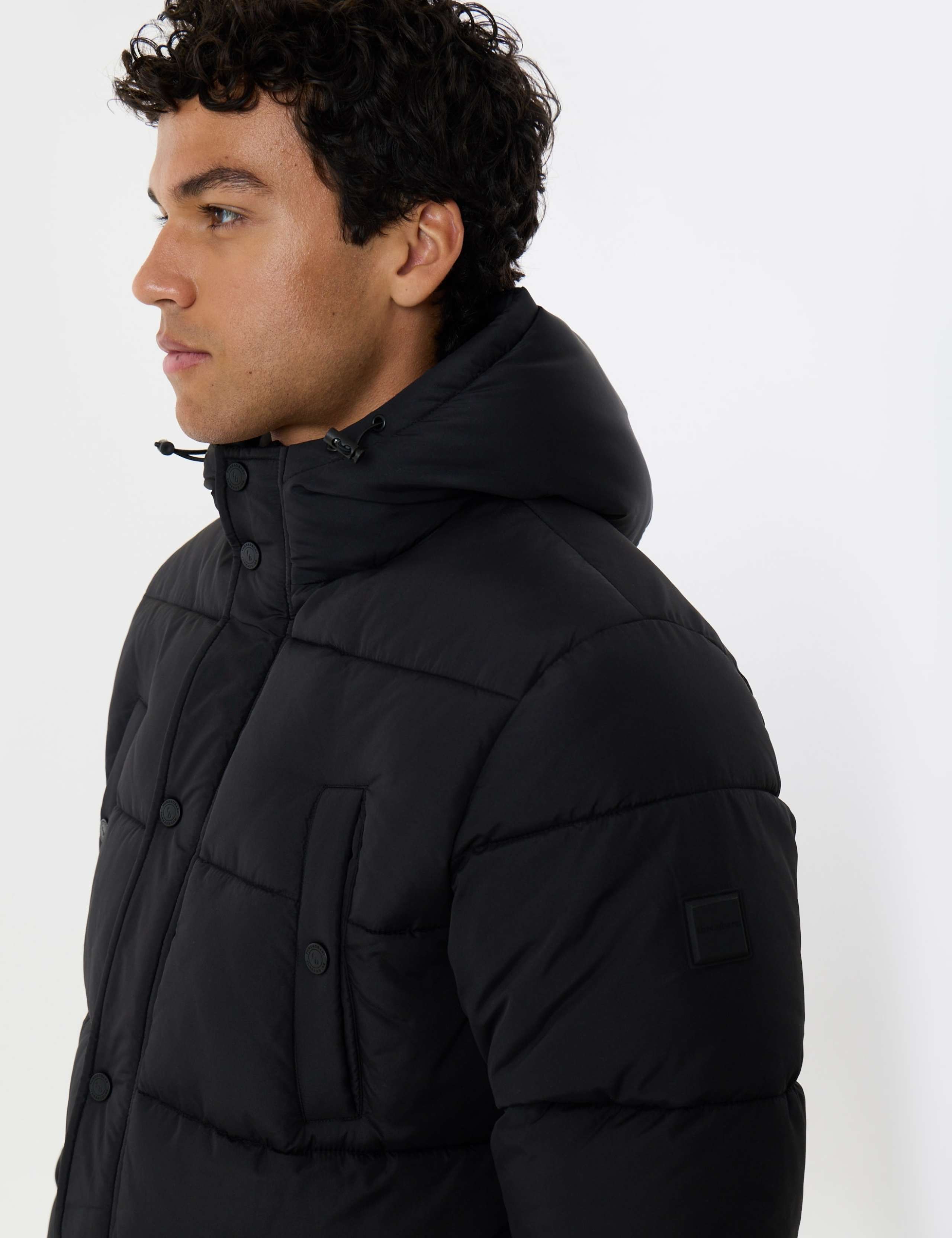 Waterproof Checked Puffer Coat 5 of 7