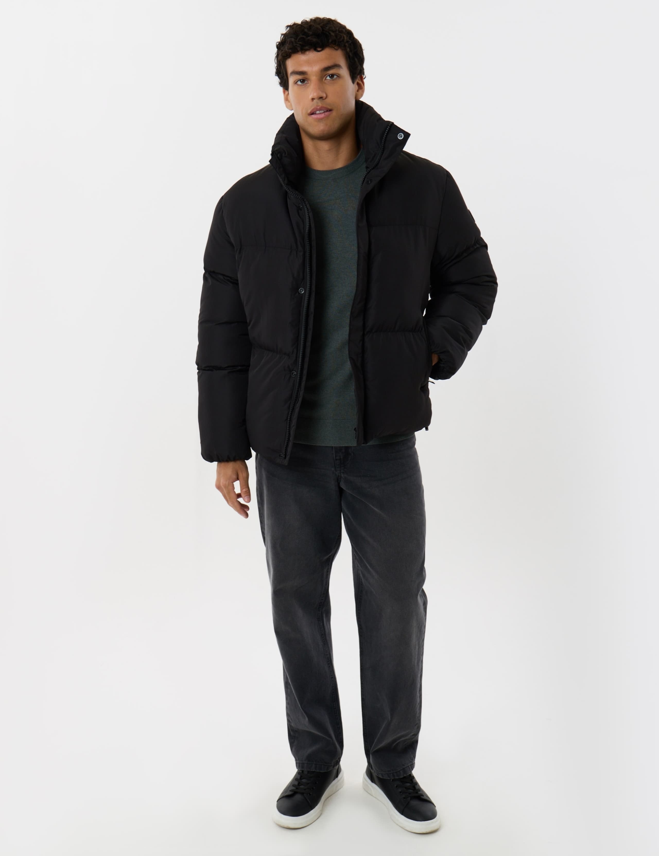 Waterproof Checked Puffer Coat 3 of 6