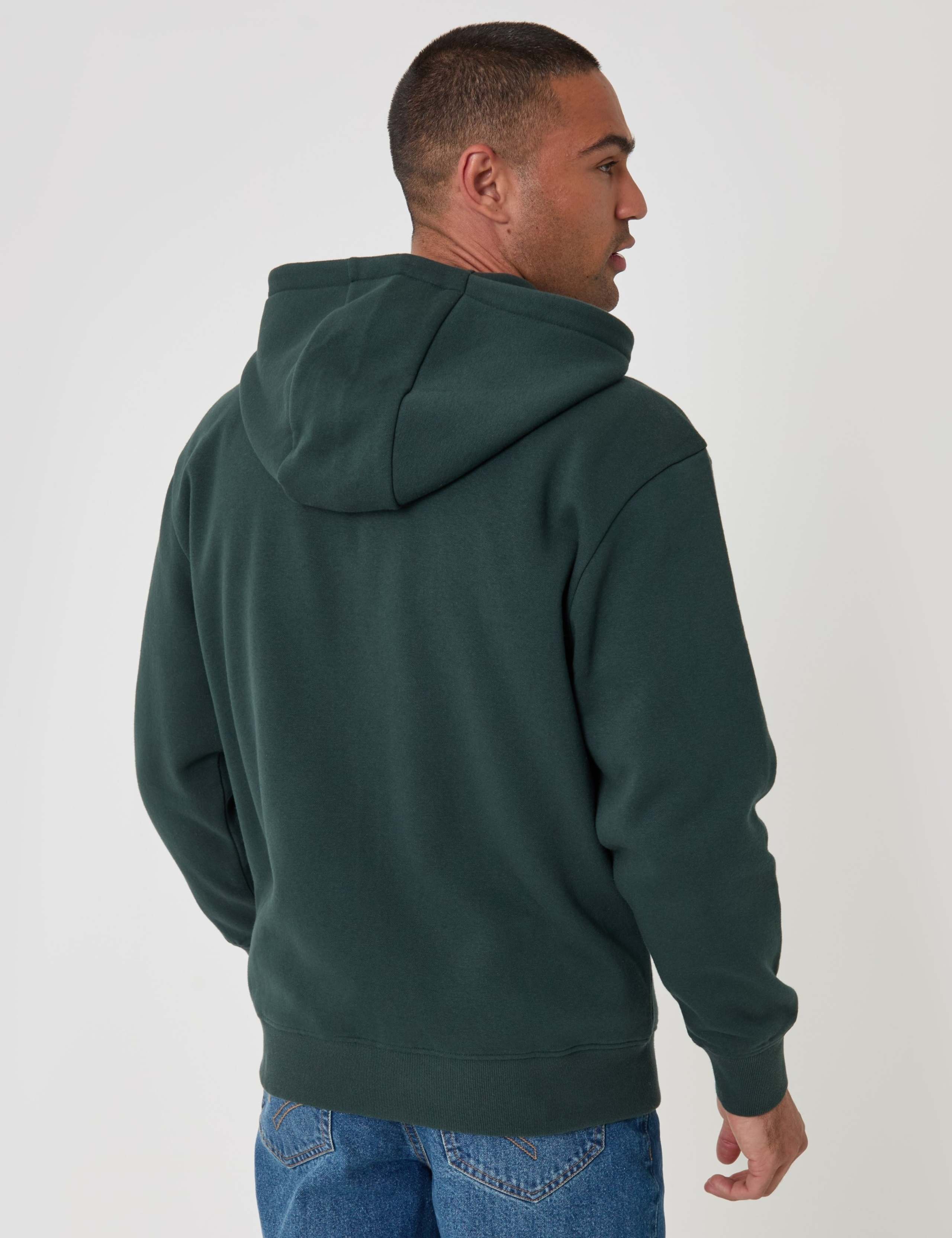 Relaxed Fit Cotton Rich Zip Up Hoodie 6 of 6