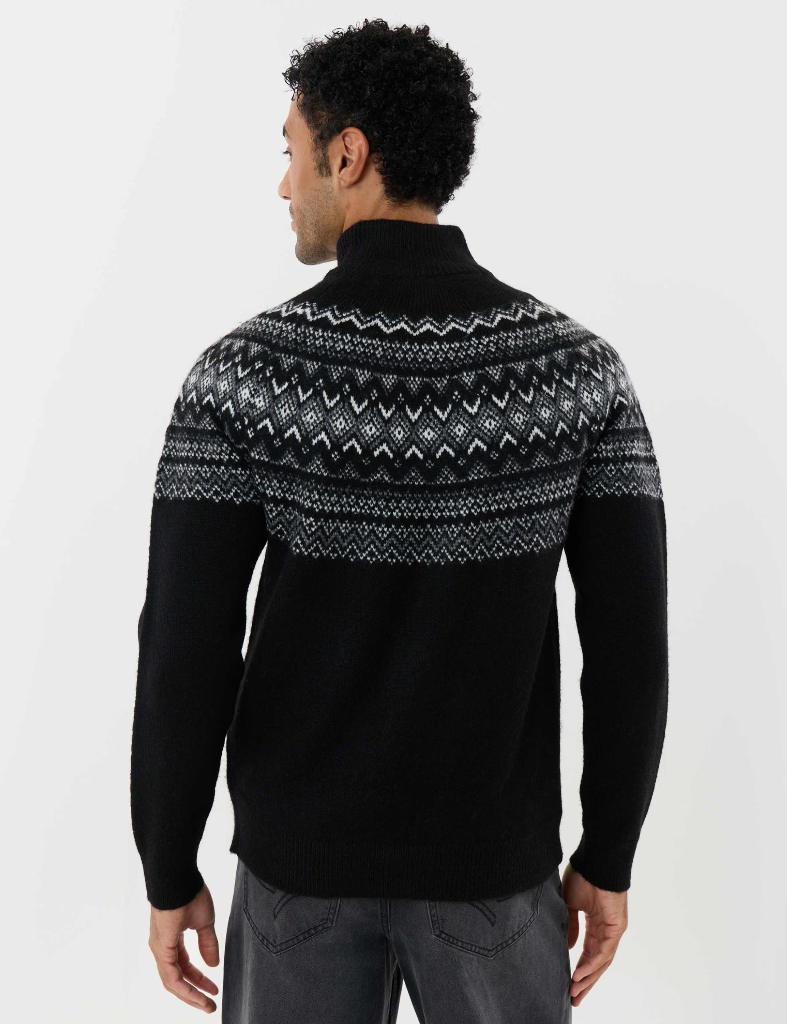 Fair Isle Funnel Neck Jumper 5 of 6