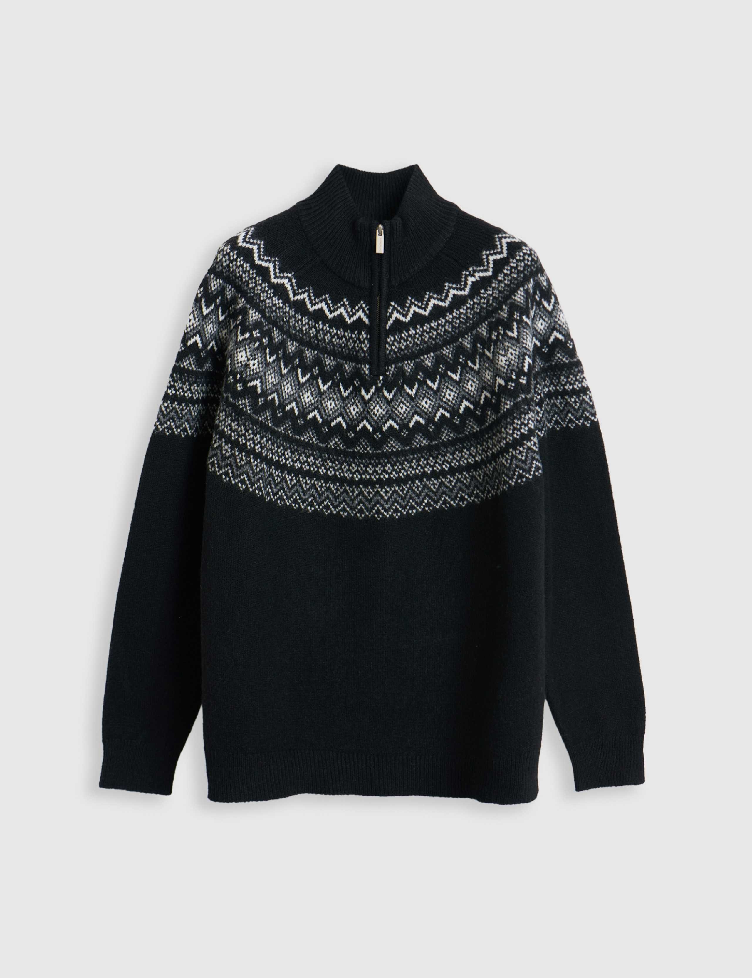 Fair Isle Funnel Neck Jumper 2 of 6