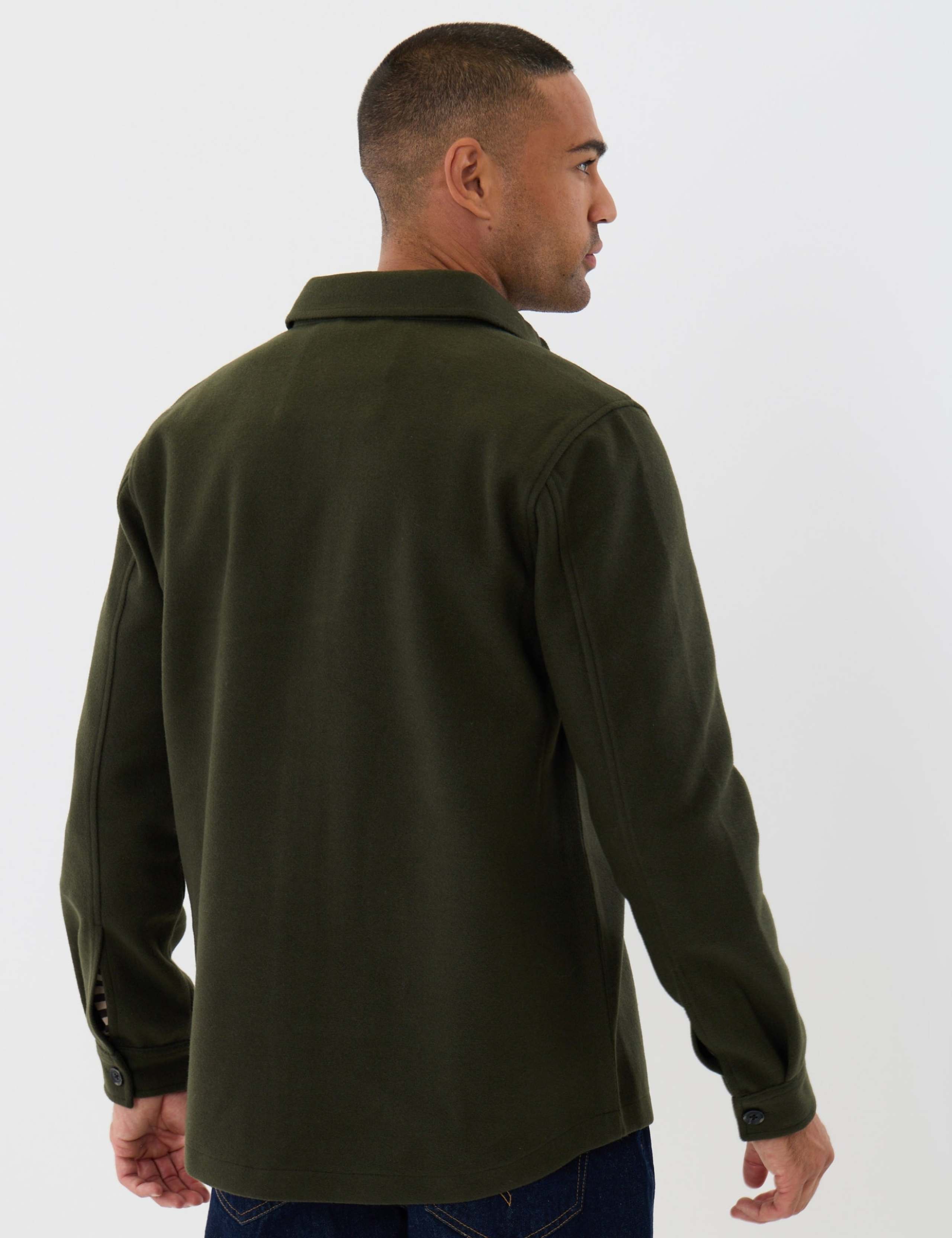 Regular Fit Knitted Shacket 6 of 7