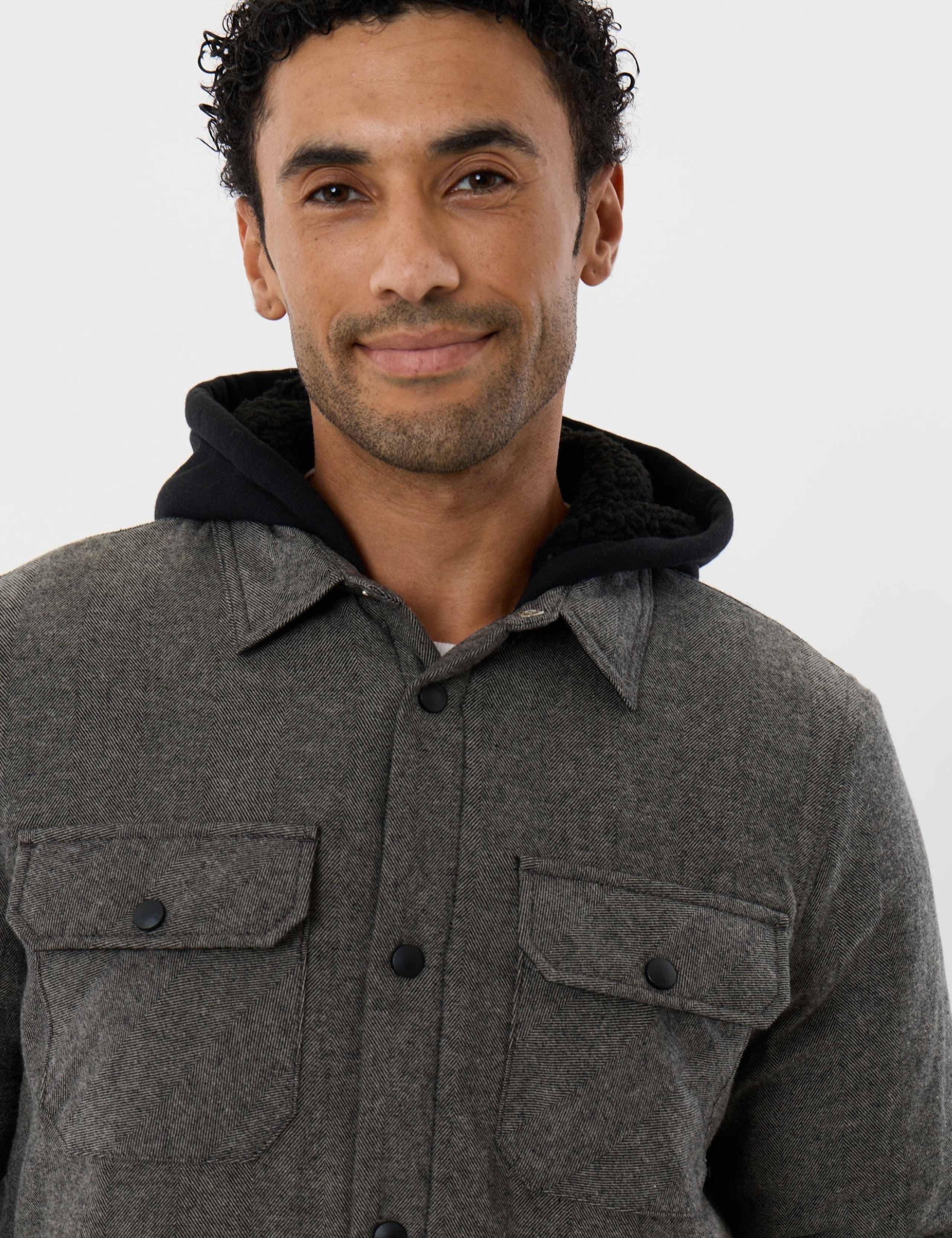 Regular Fit Pure Cotton Shacket 5 of 6