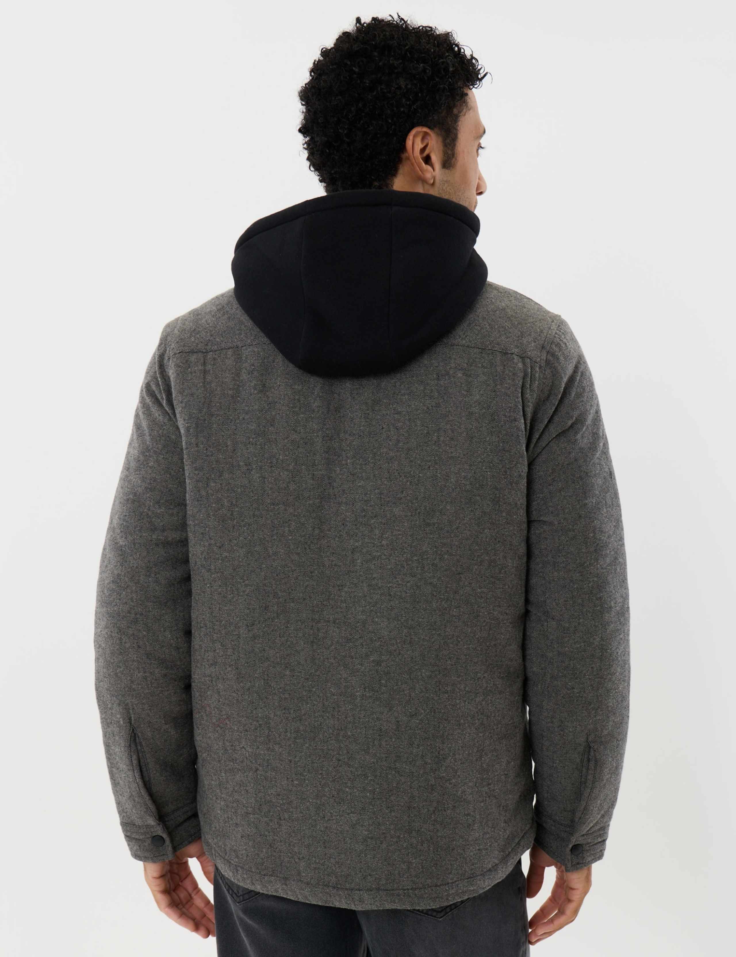 Regular Fit Pure Cotton Shacket 6 of 6