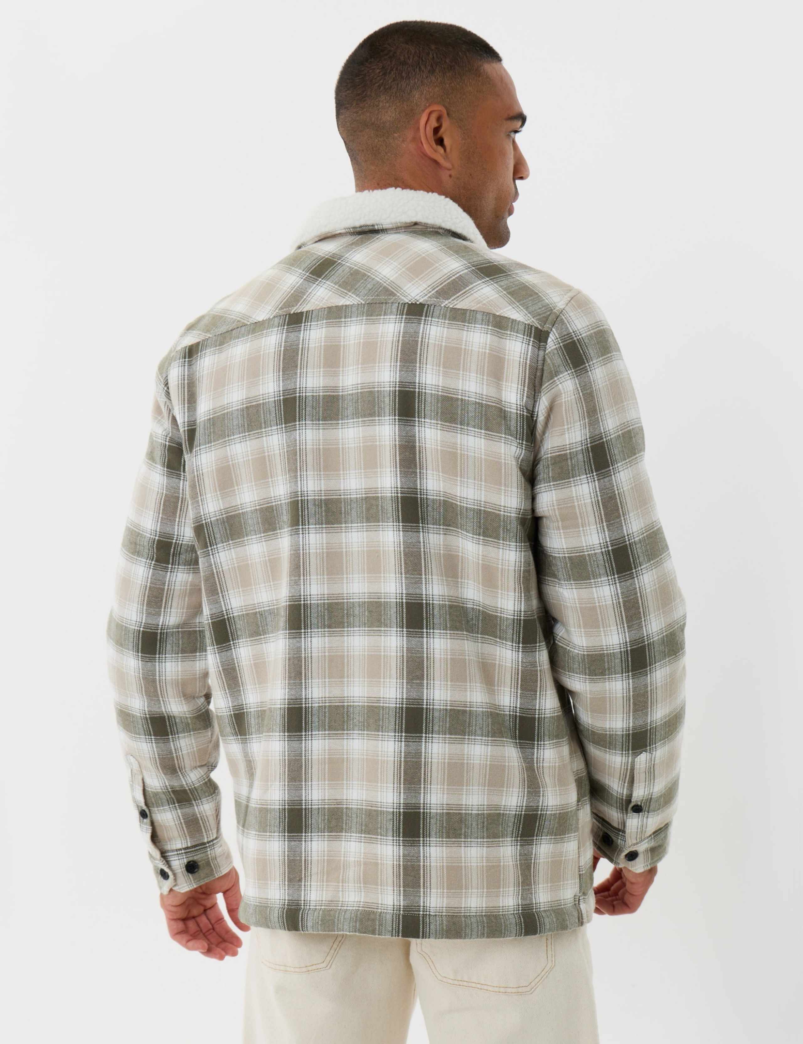 Regular Fit Pure Cotton Shacket 6 of 6