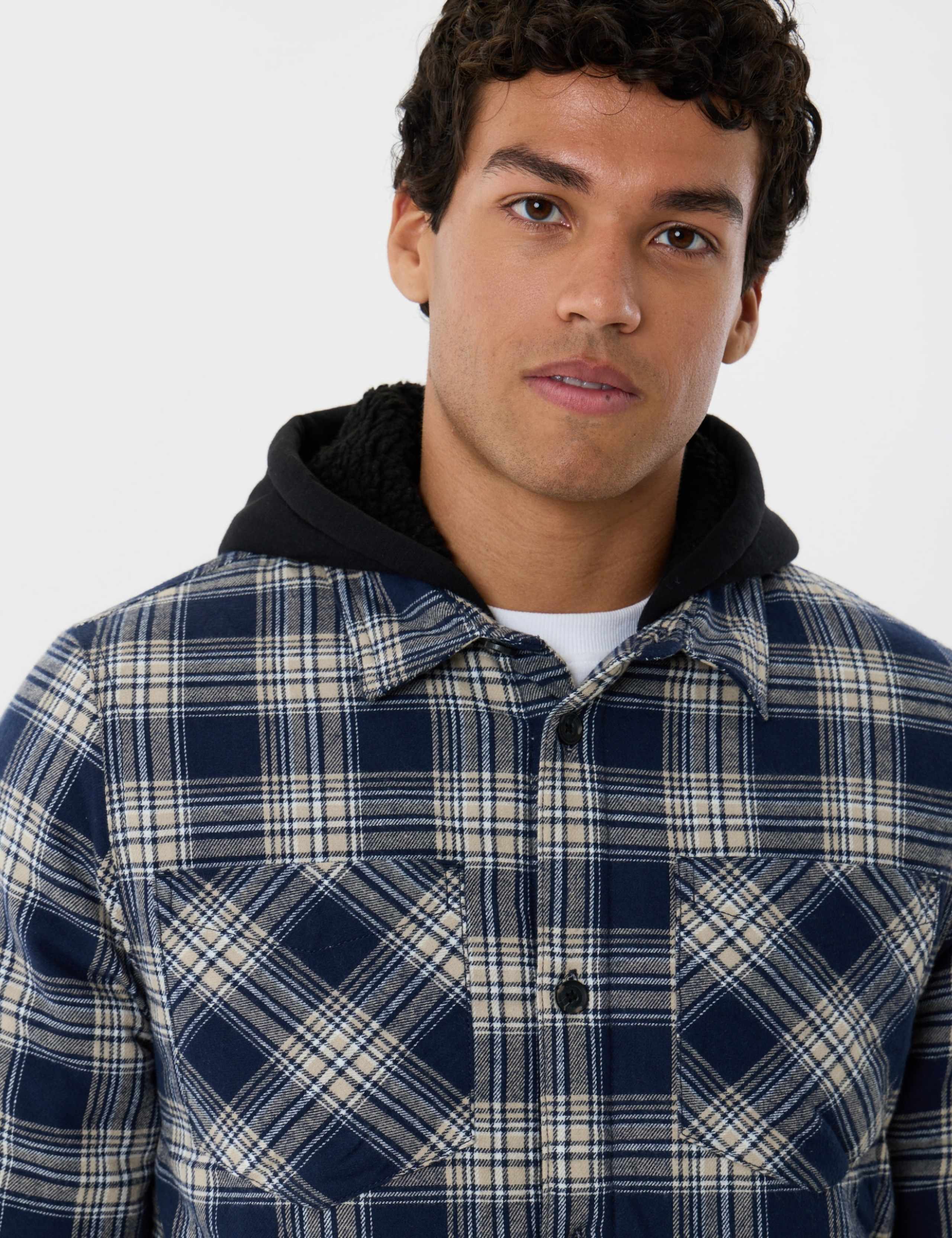 Regular Fit Brushed Cotton Shacket 5 of 6