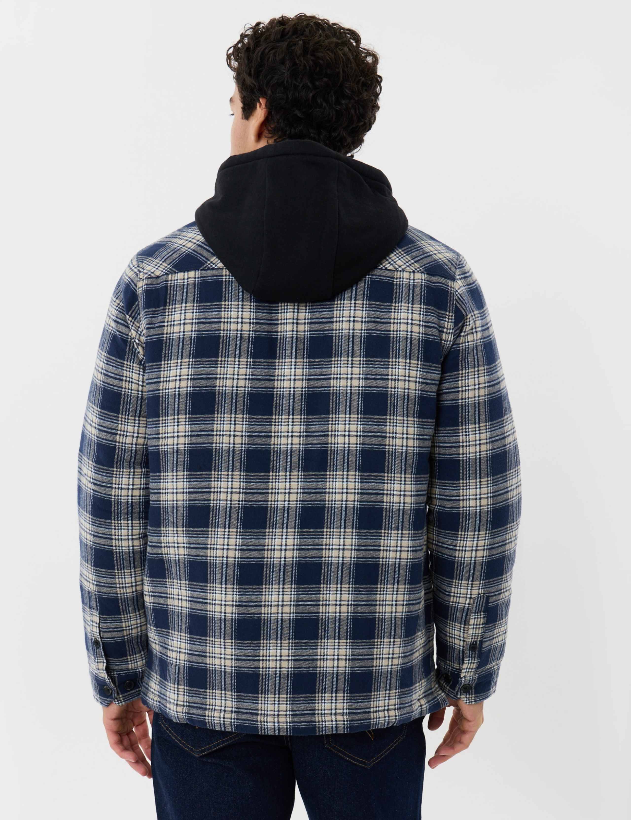 Regular Fit Brushed Cotton Shacket 6 of 6