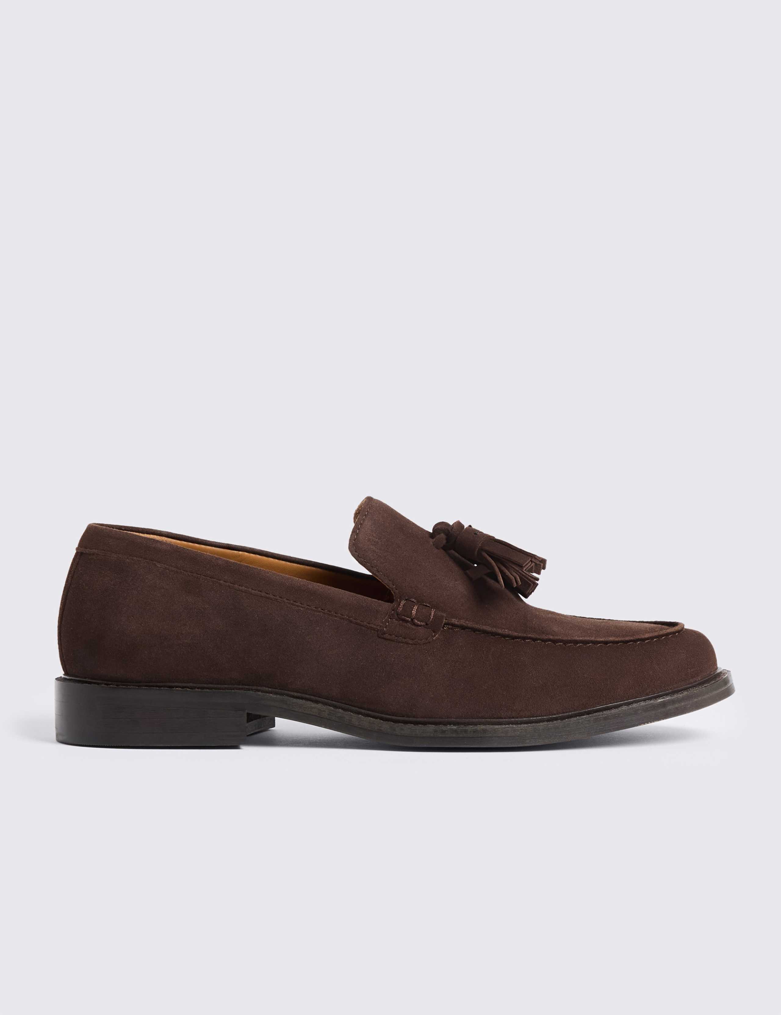 Suede Slip On Loafers 1 of 4