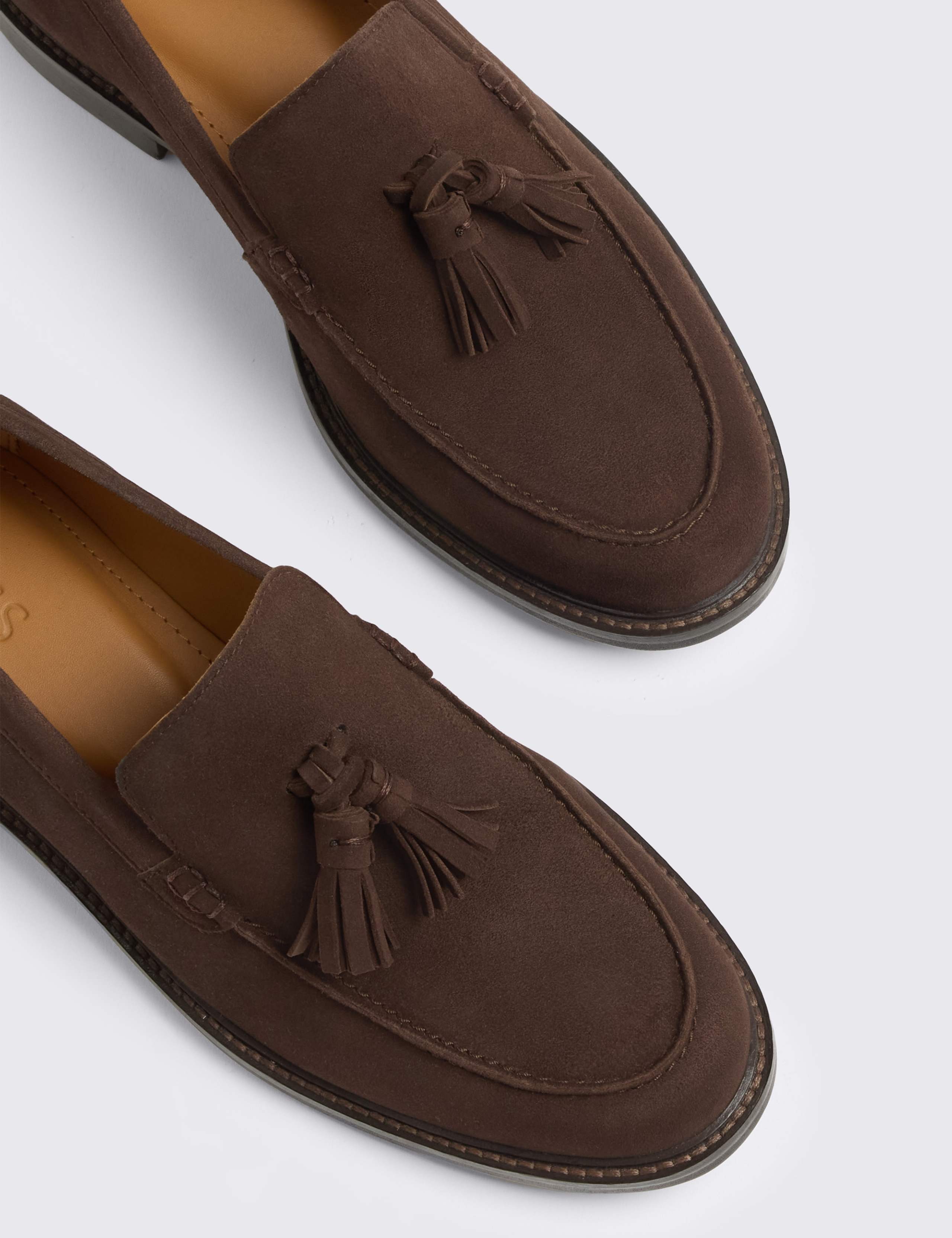 Suede Slip On Loafers 4 of 4