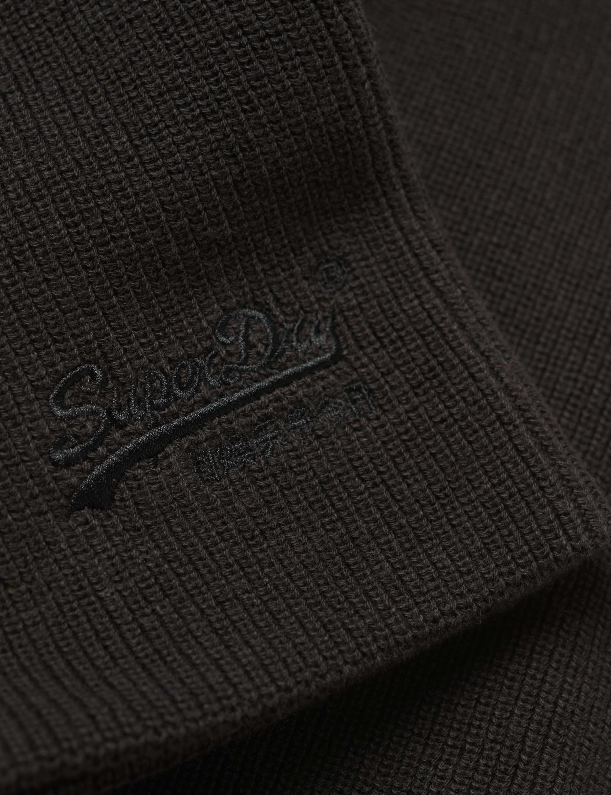 Cotton Rich Knitted Beanie Hat 3 of 3