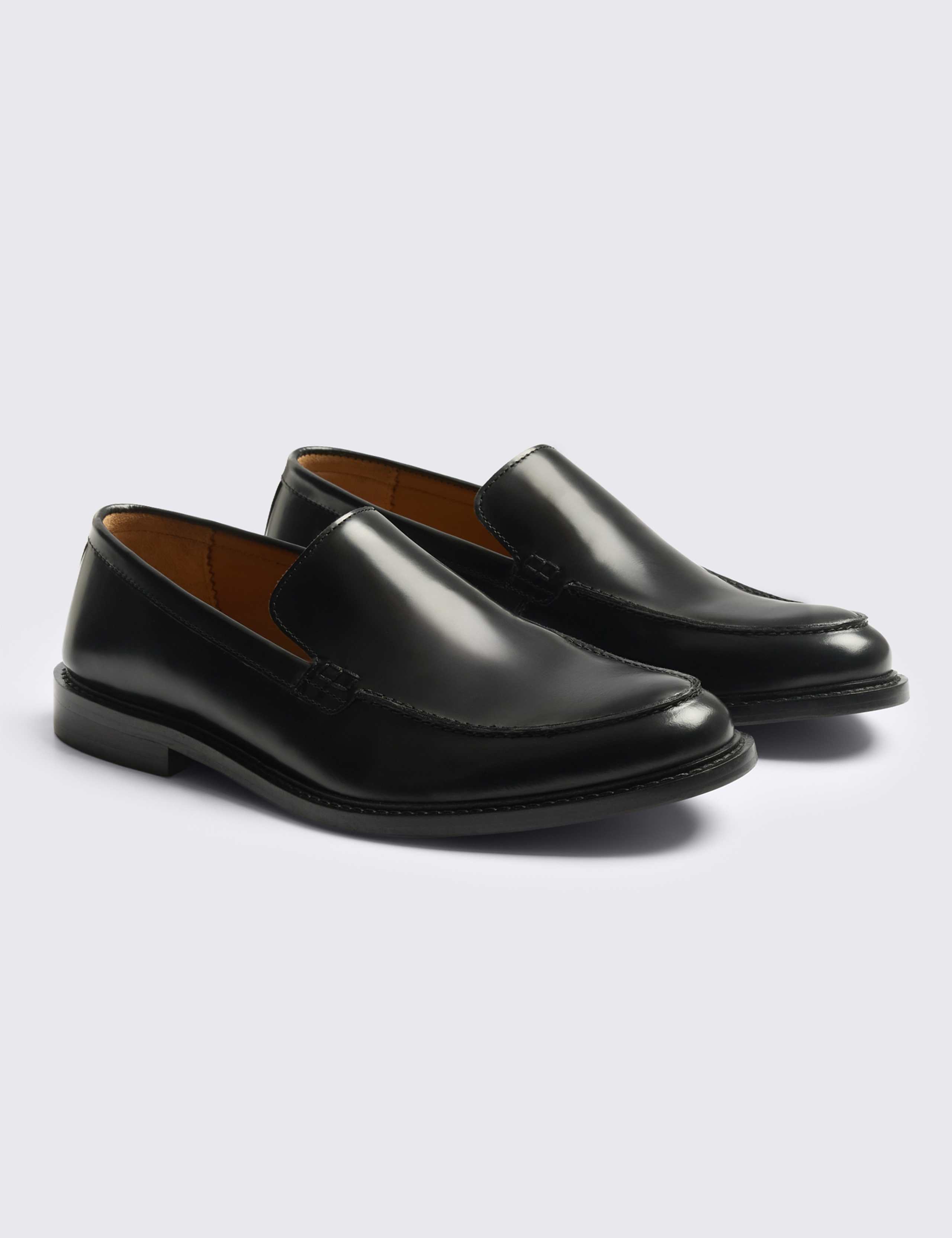 Leather Slip On Loafers 2 of 4