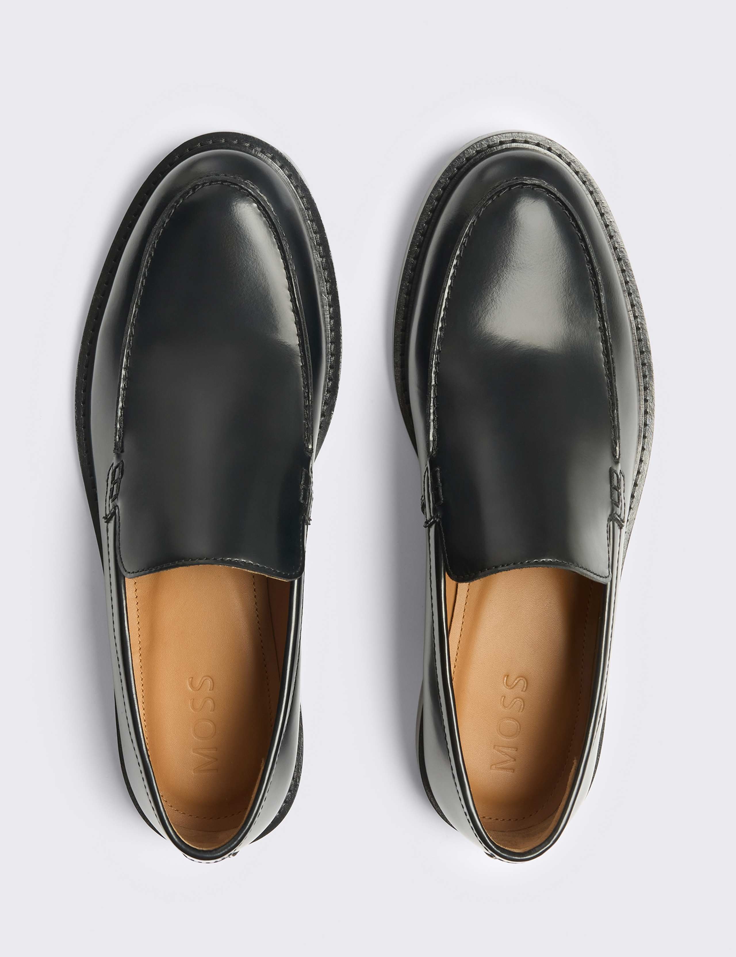 Leather Slip On Loafers 3 of 4