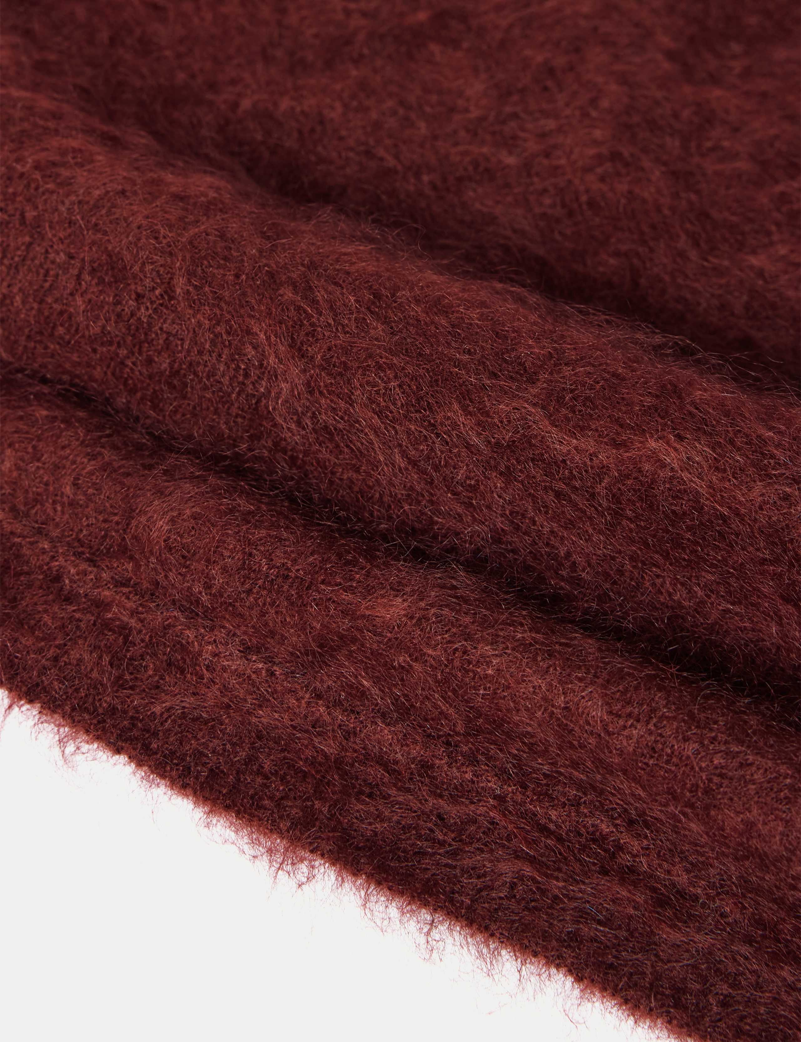 Pure Cashmere Textured Triangle Scarf 3 of 3
