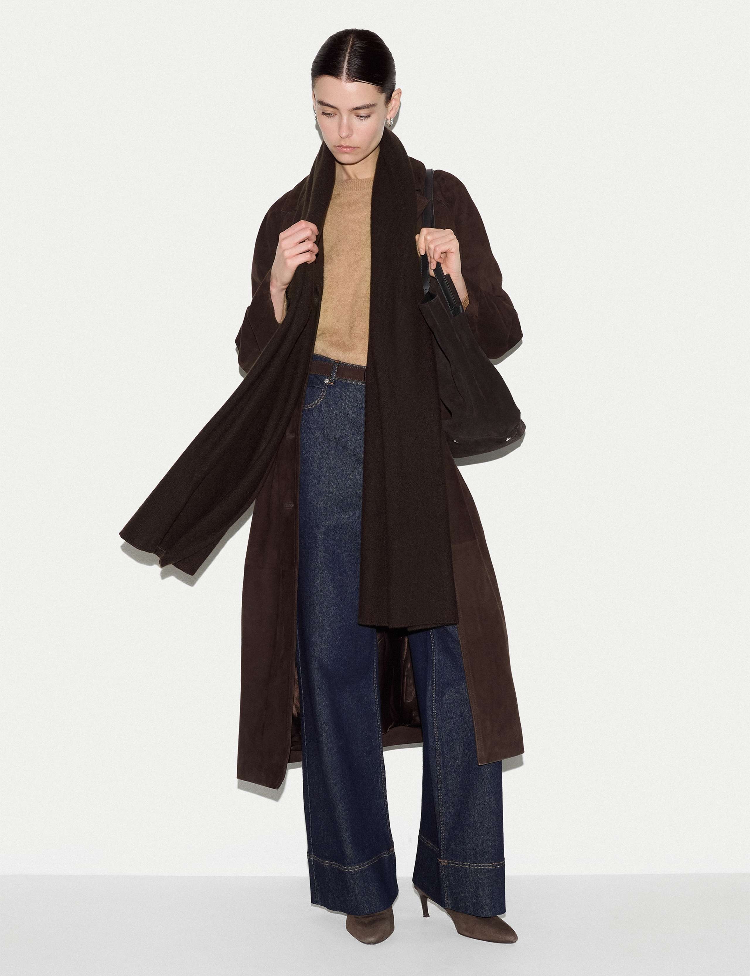 Pure Cashmere Oversized Scarf 3 of 4