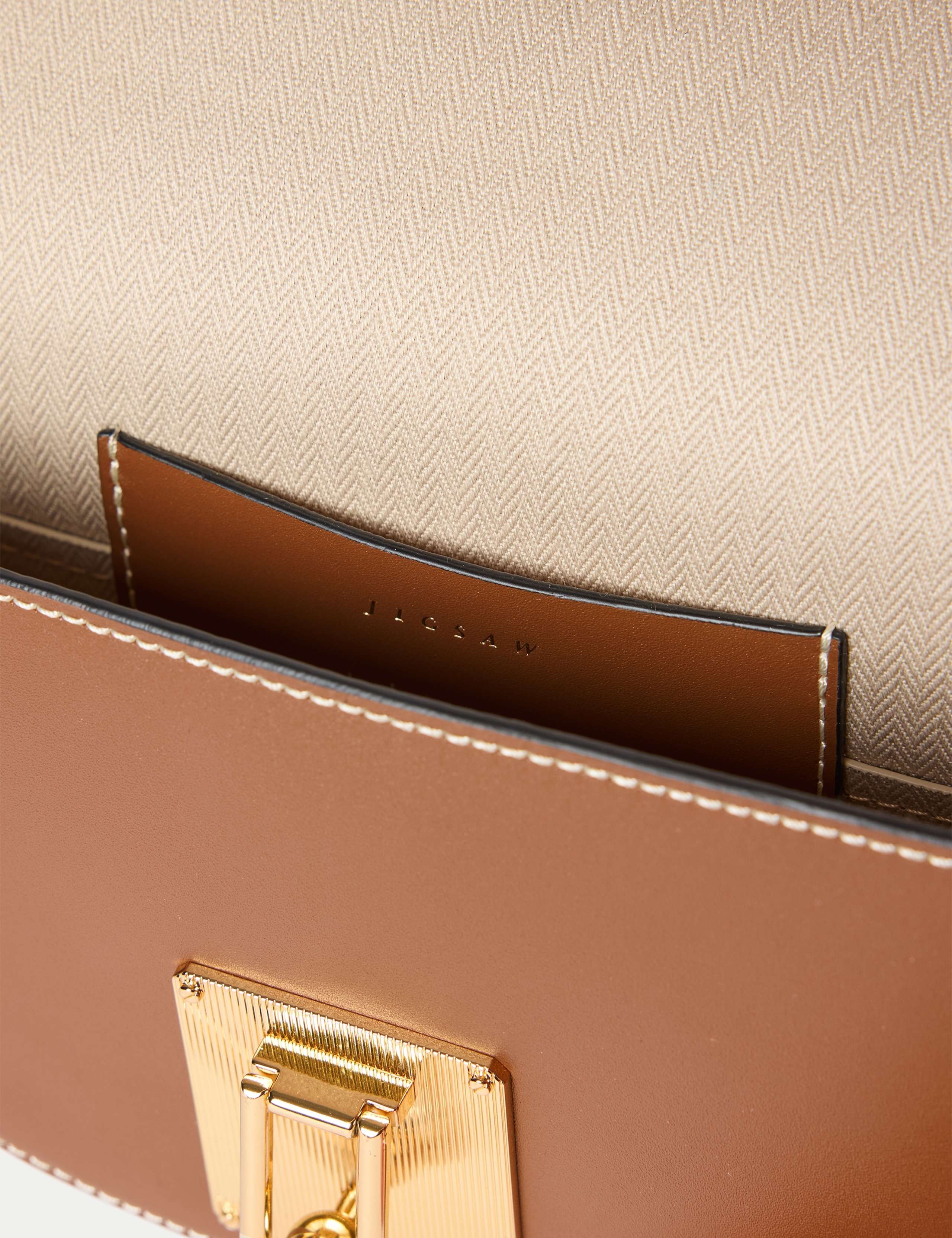 Leather Mini Saddle Bag 5 of 6