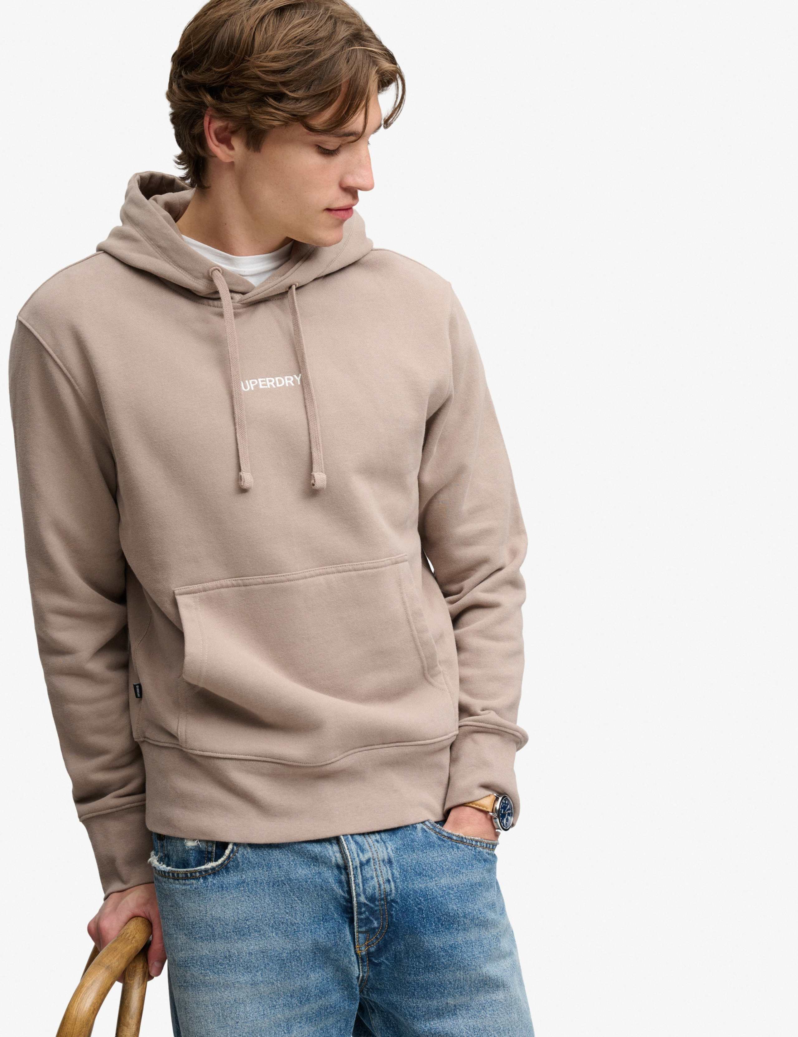 Pure Cotton Graphic Loose Hoodie 5 of 7