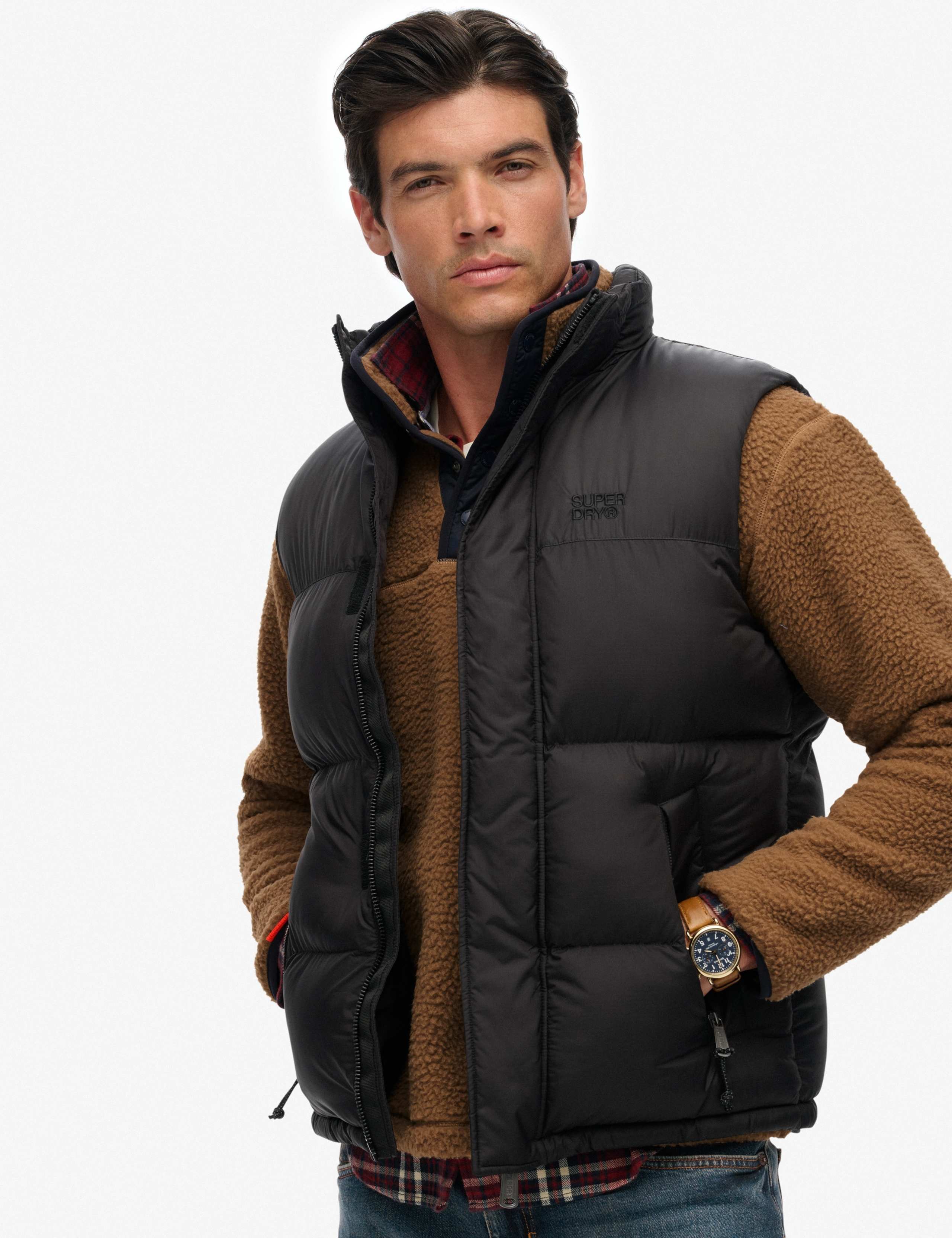 Slim Fit Padded Puffer Gilet 7 of 9