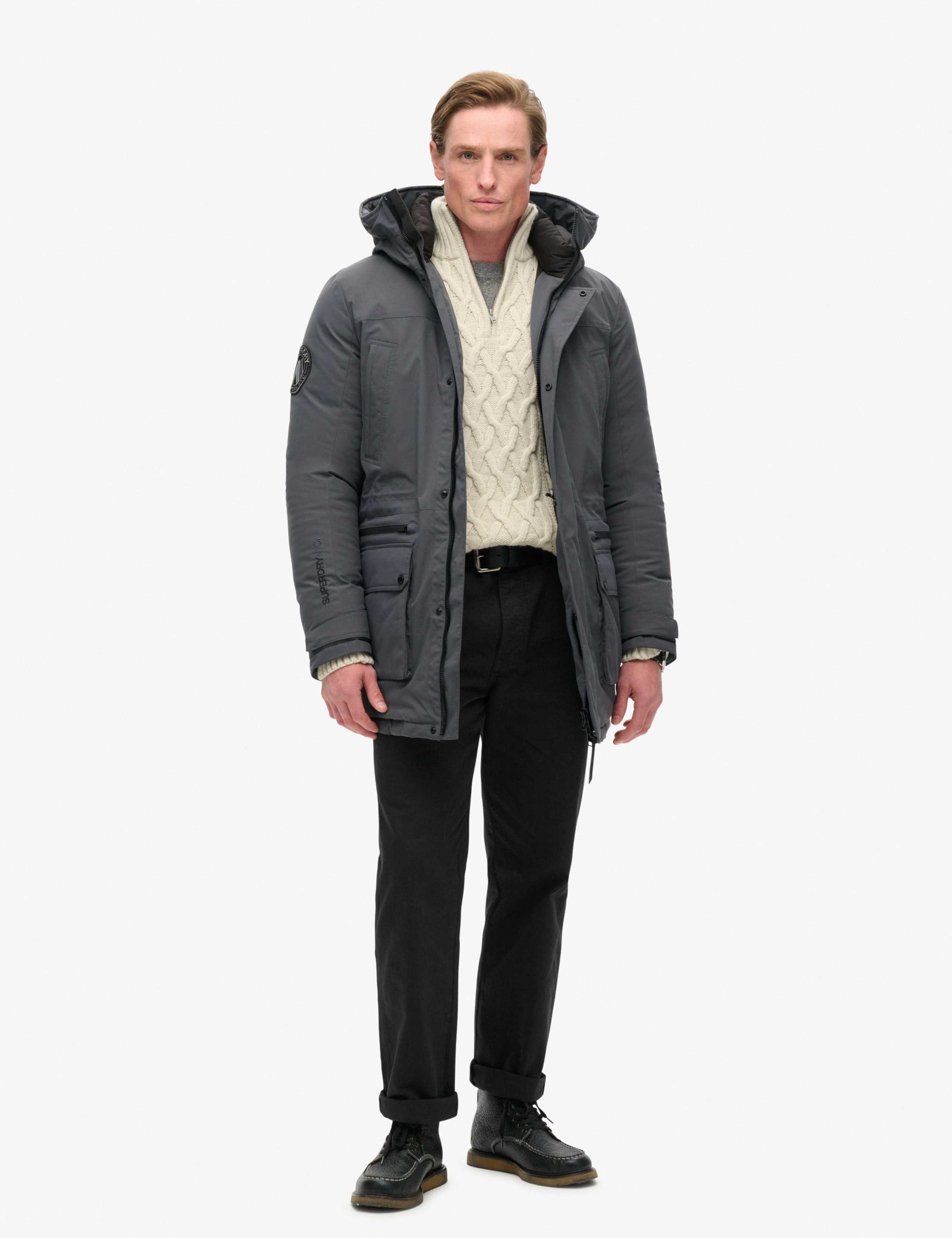 Padded Hooded Parka Coat 3 of 6