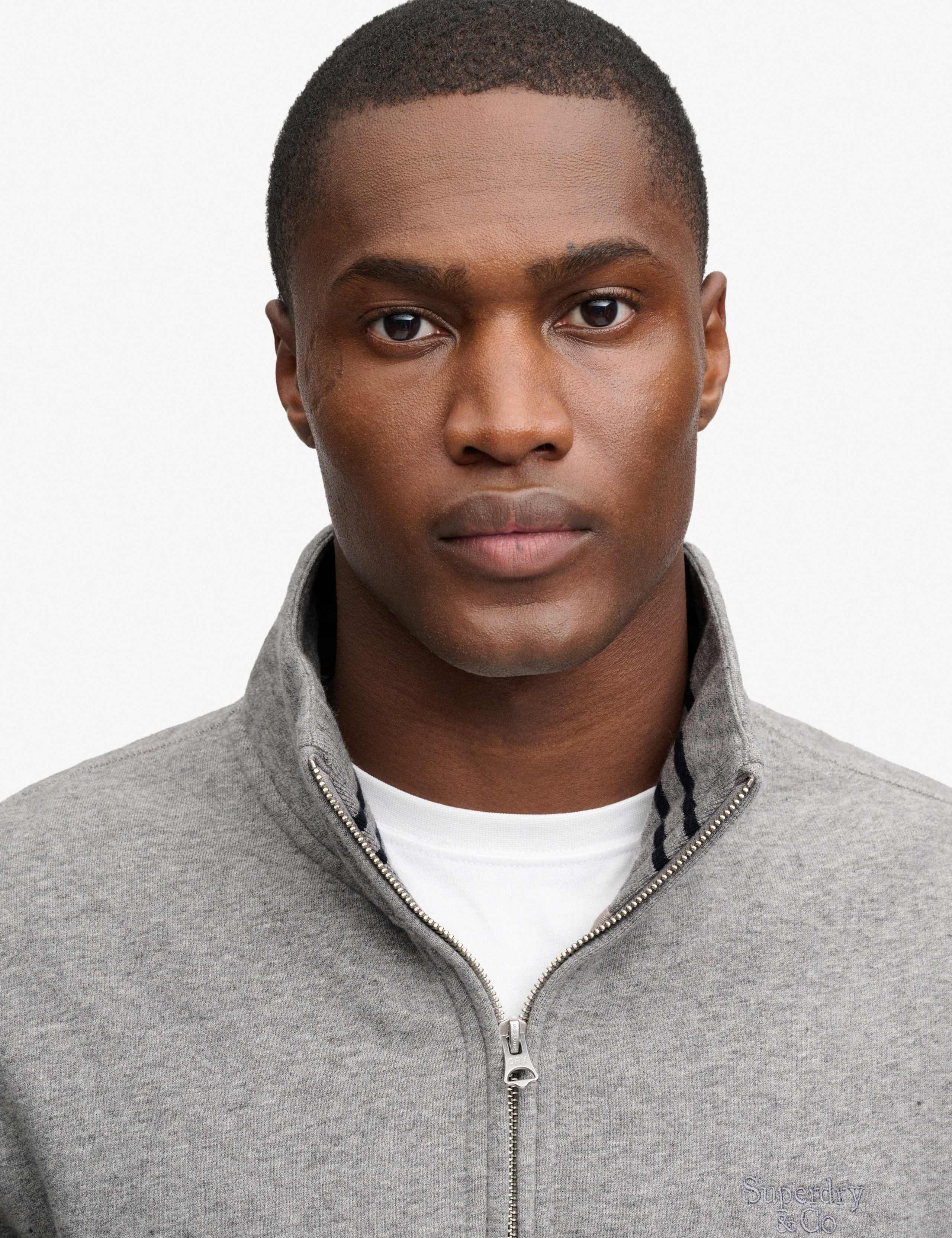 Cotton Rich Half Zip Sweatshirt 5 of 7