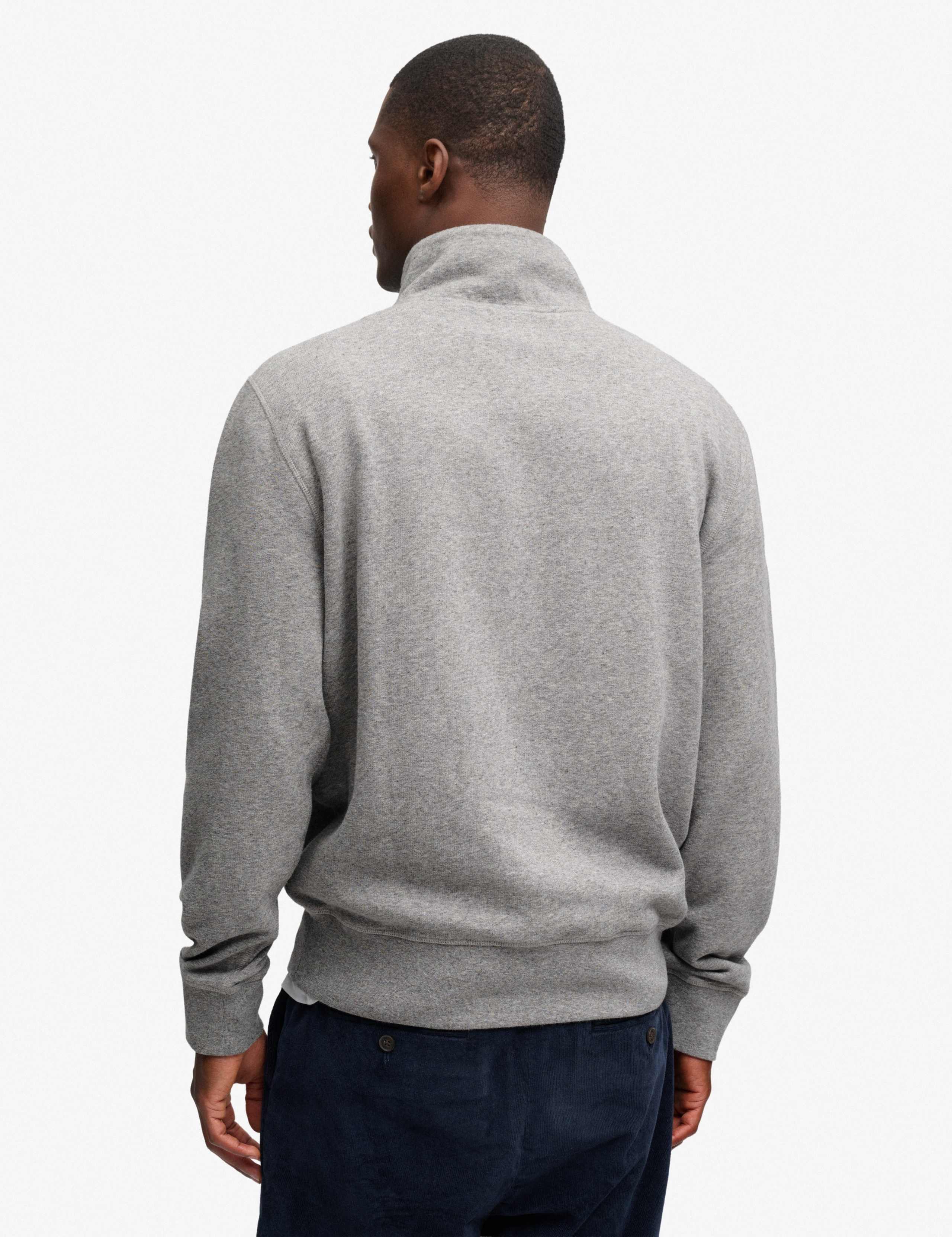Cotton Rich Half Zip Sweatshirt 6 of 7