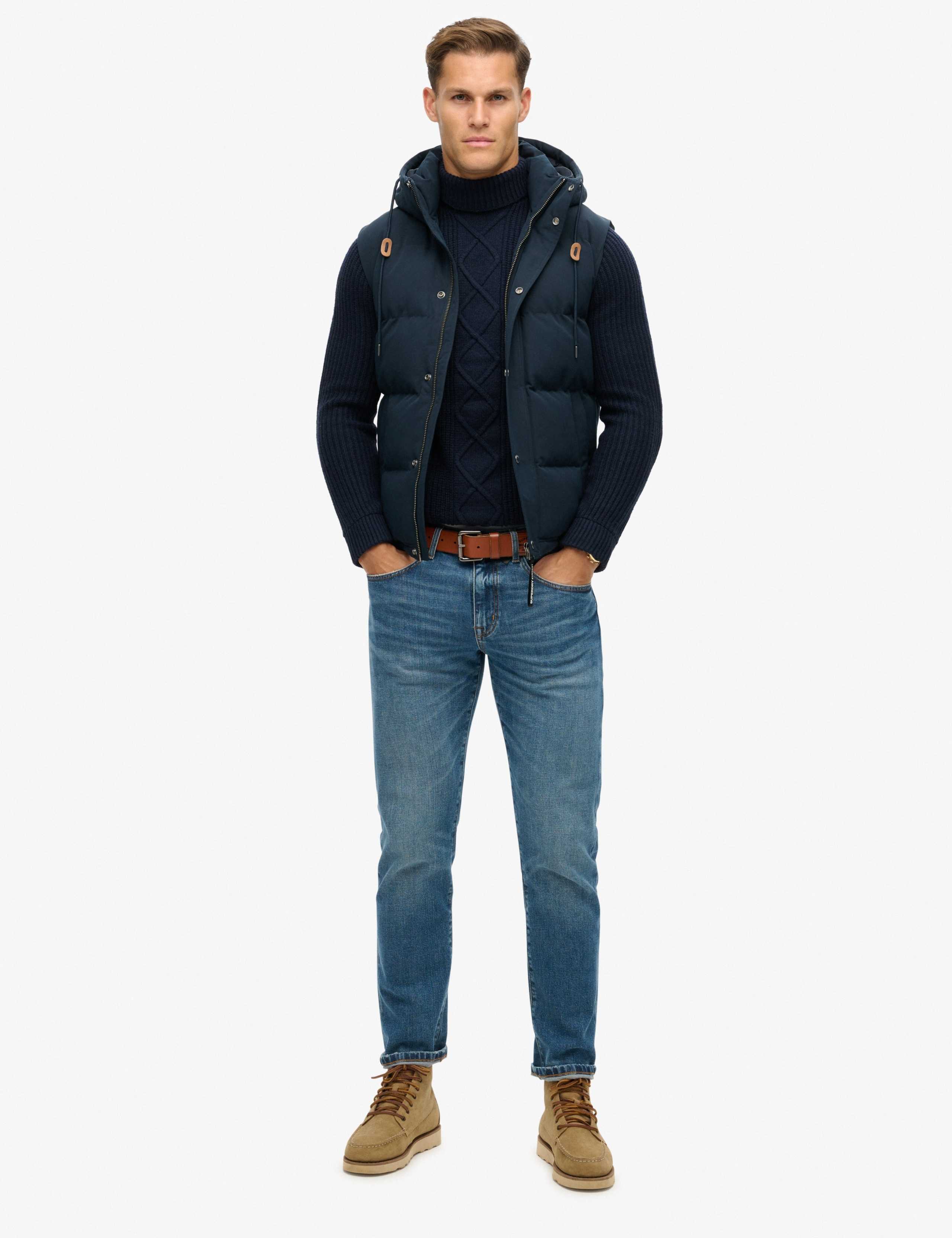 Padded Hooded Puffer Gilet 3 of 7