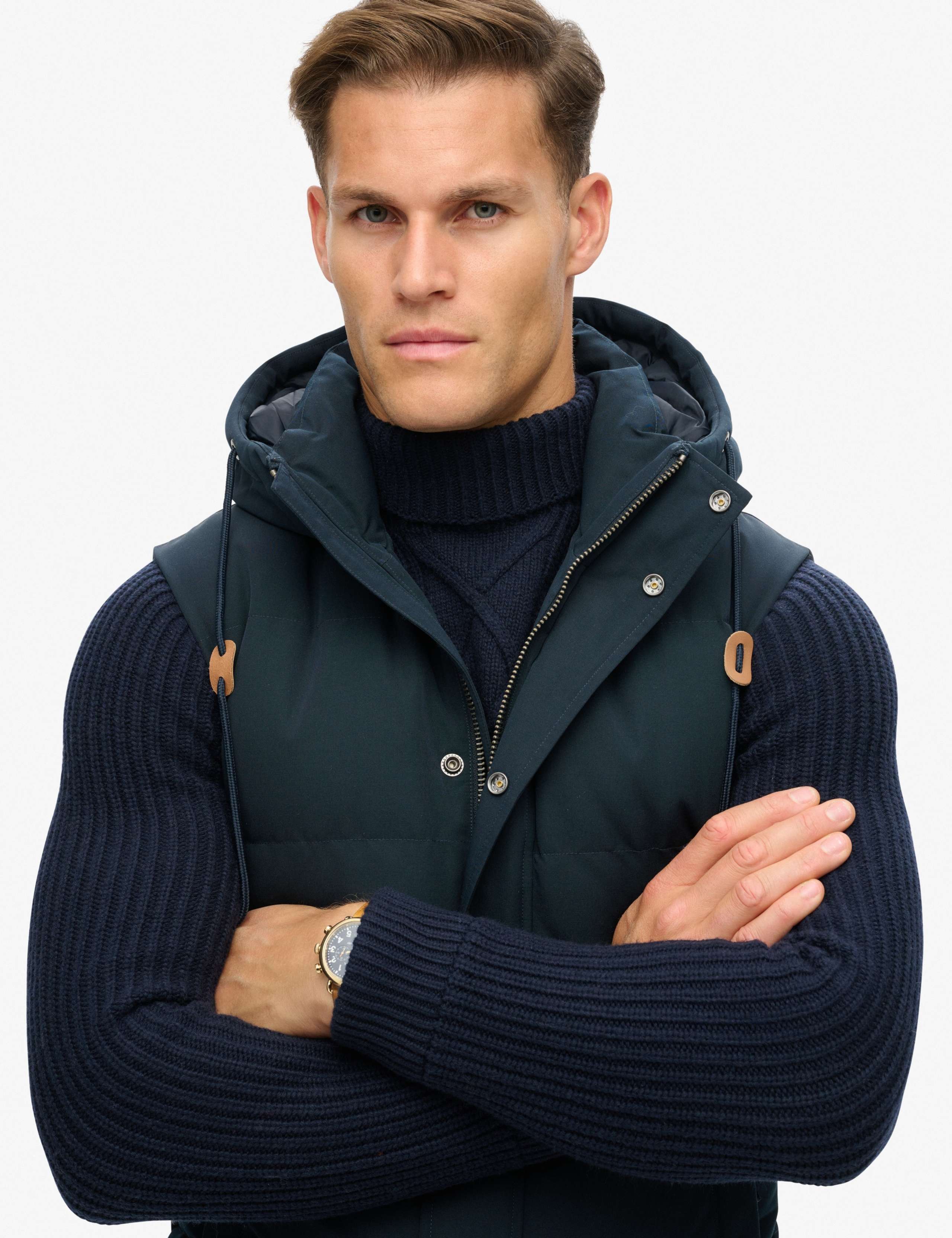 Padded Hooded Puffer Gilet 4 of 7
