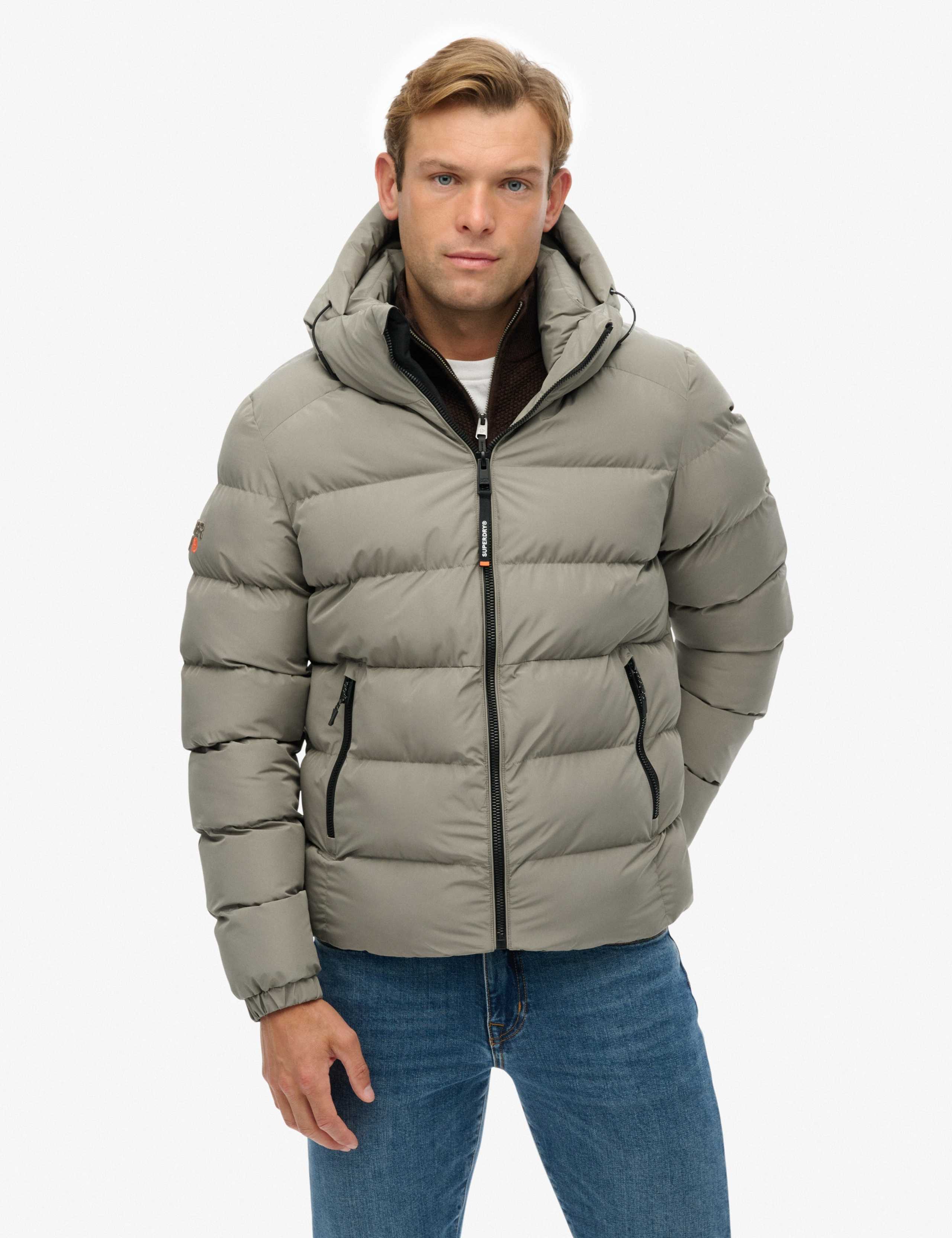 Padded Hooded Sports Puffer Jacket 4 of 8