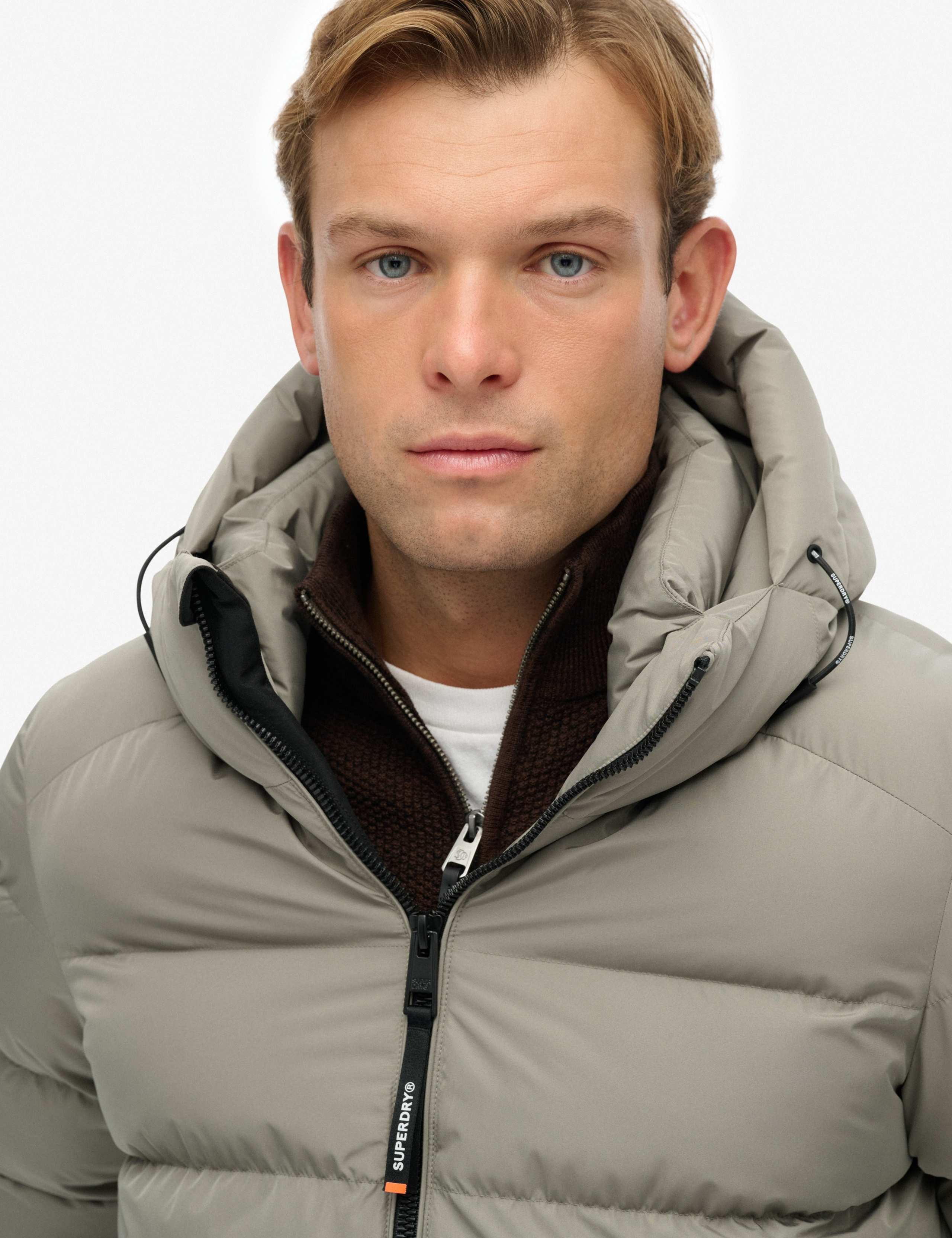 Padded Hooded Sports Puffer Jacket 6 of 8