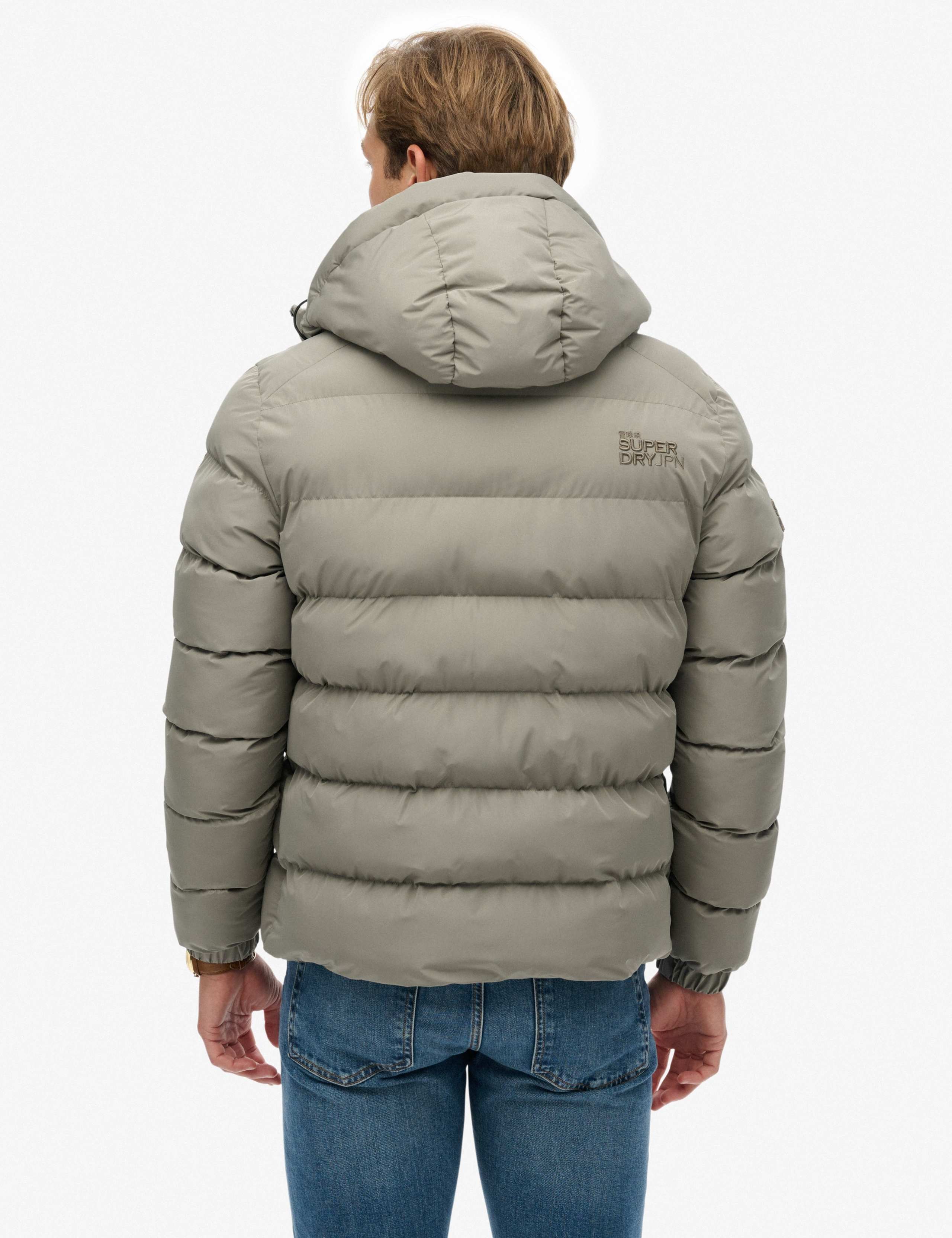 Padded Hooded Sports Puffer Jacket 7 of 8