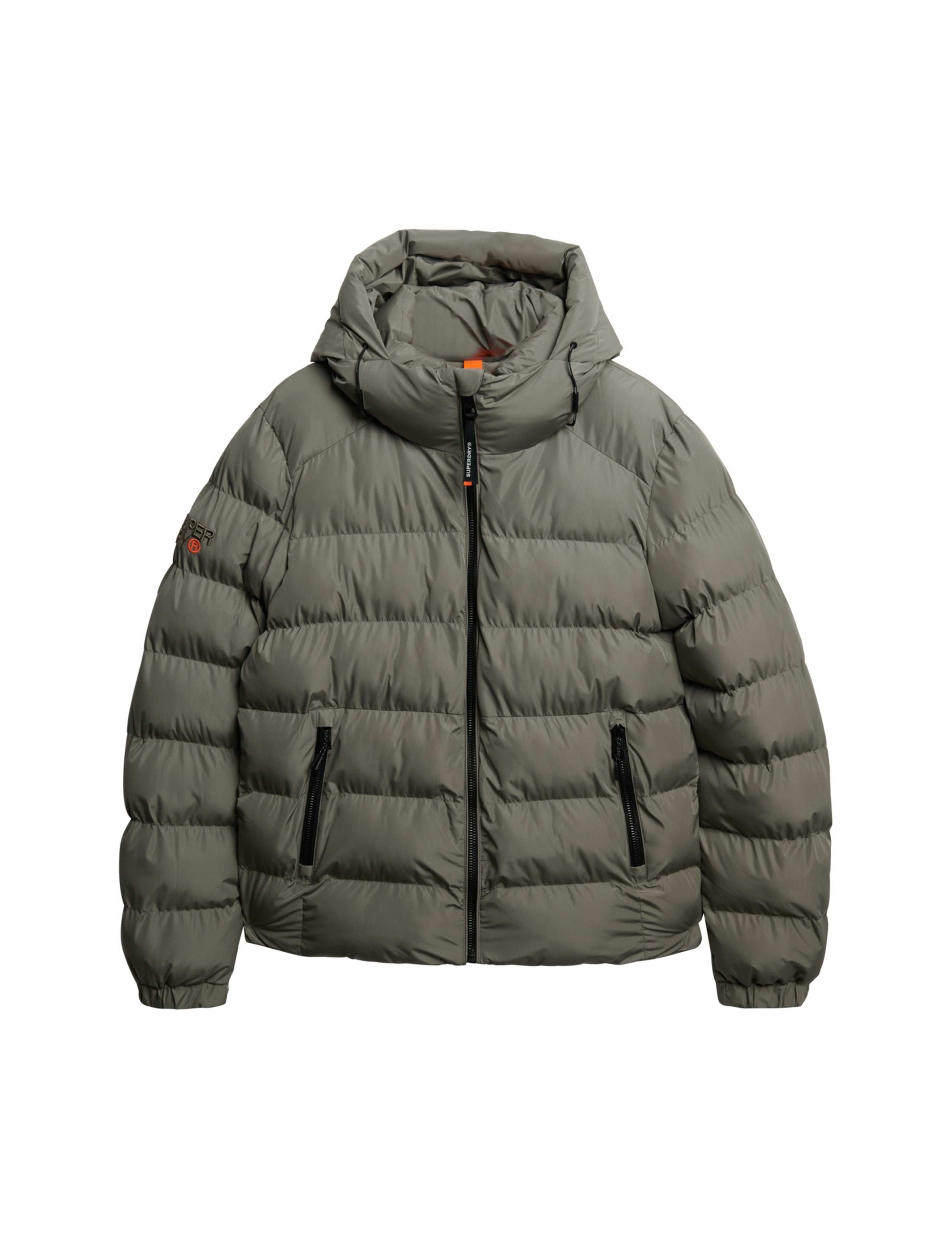Padded Hooded Sports Puffer Jacket 2 of 8