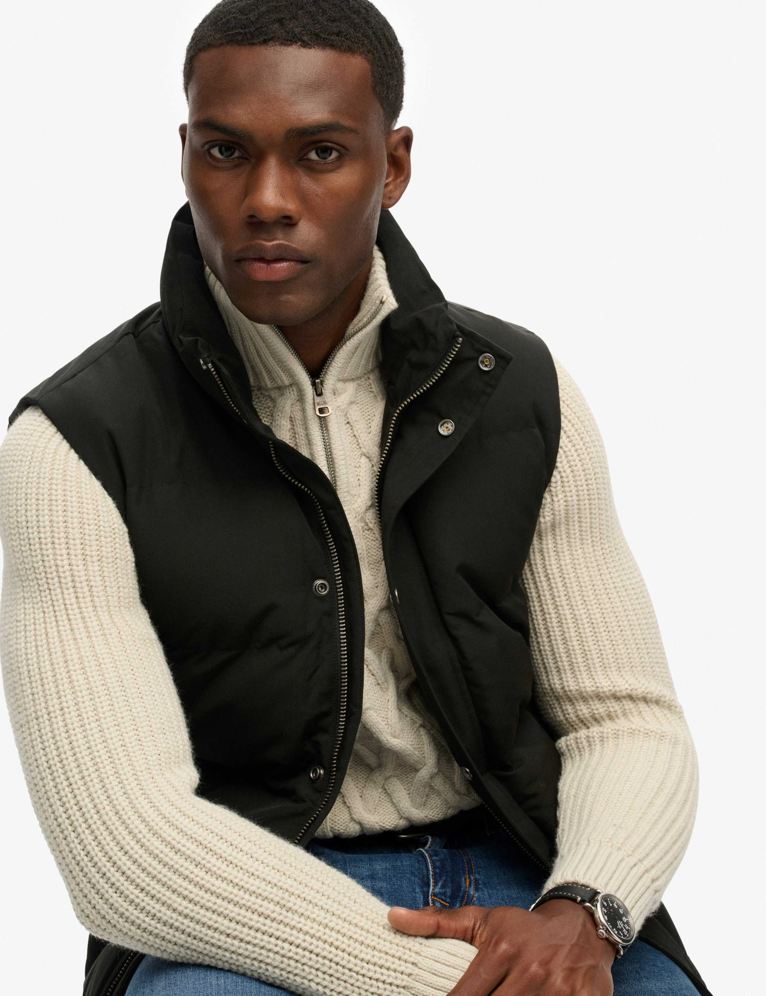 Padded Funnel Neck Gilet 4 of 7