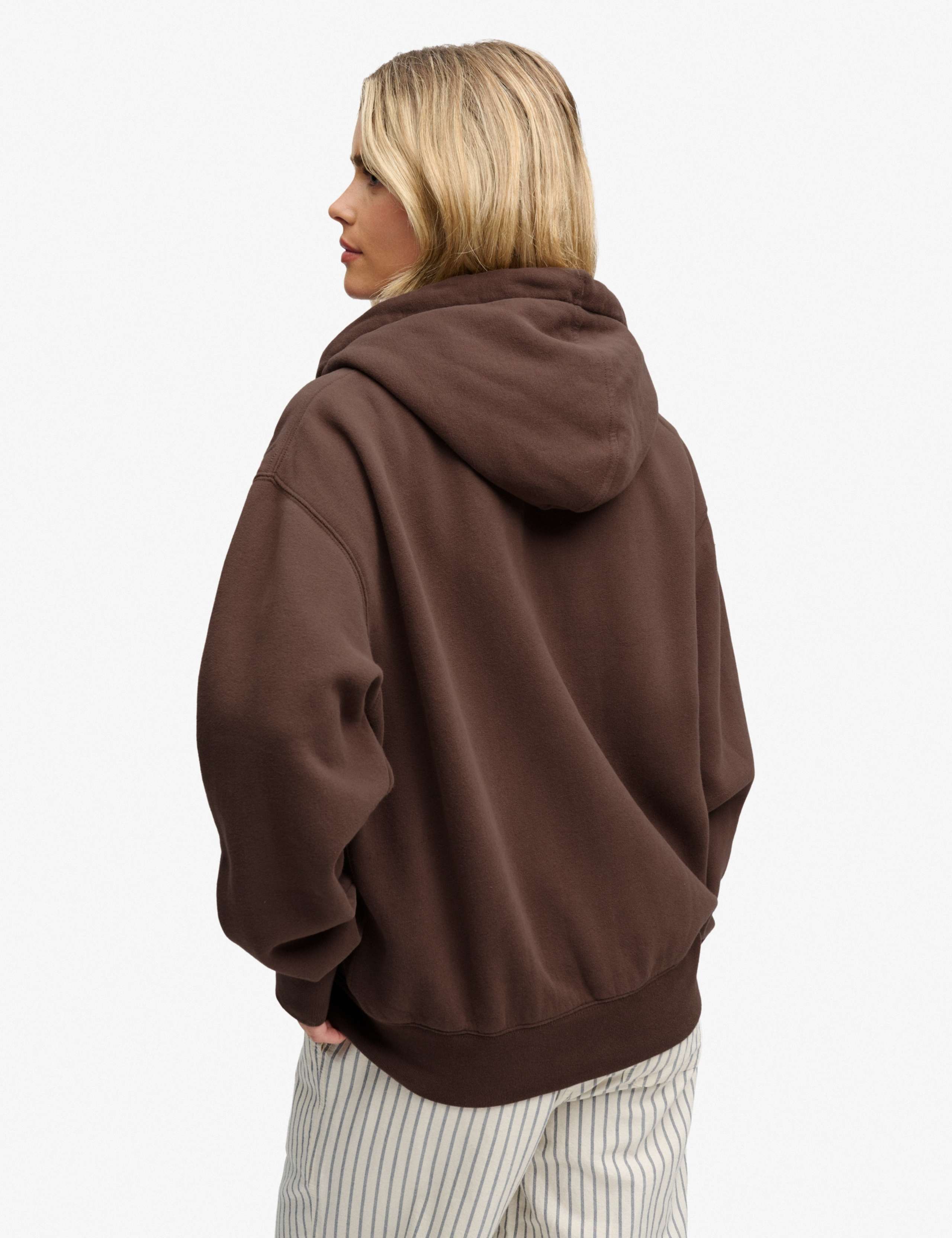 Cotton Rich Faux Fur Lined Zip Up Hoodie 6 of 7