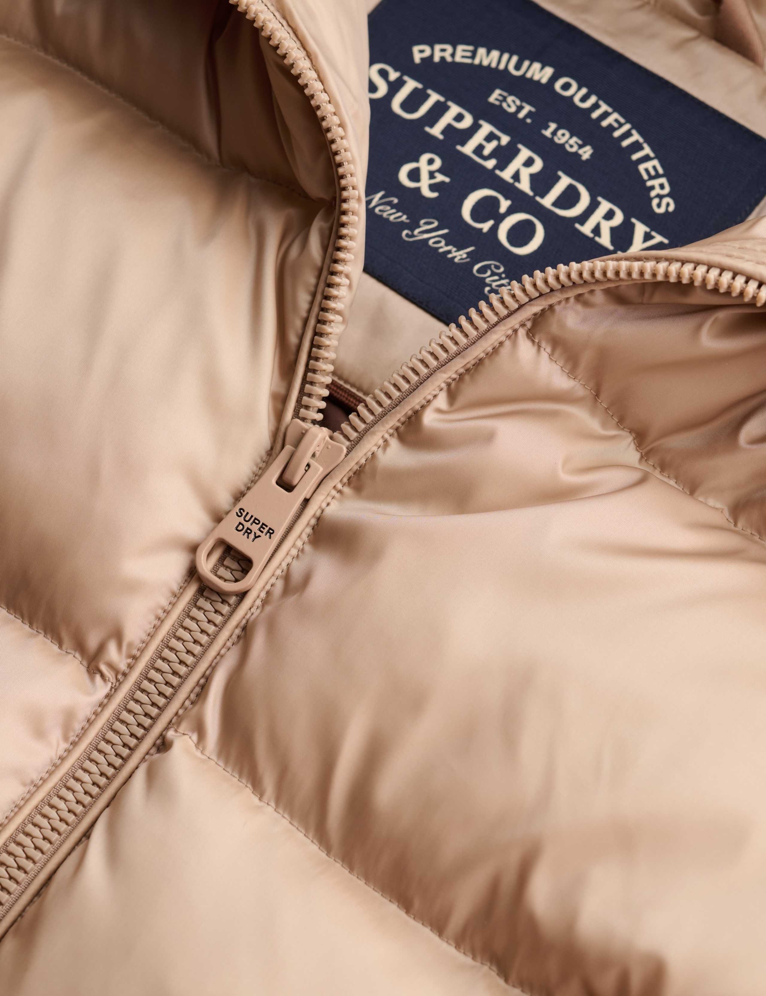 High Shine Padded Hooded Puffer Jacket 8 of 8