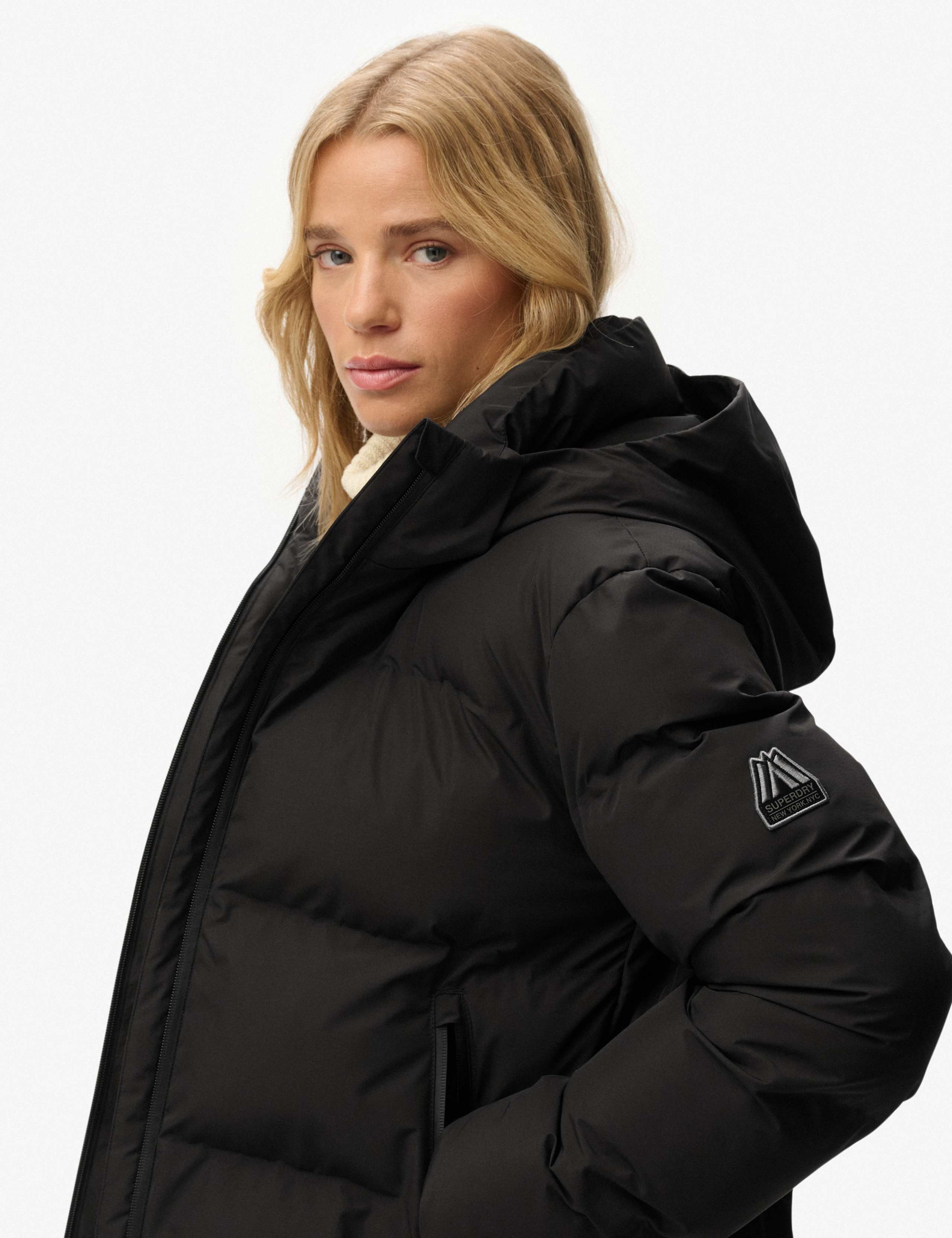 Padded Hooded Boxy Puffer Jacket 5 of 7