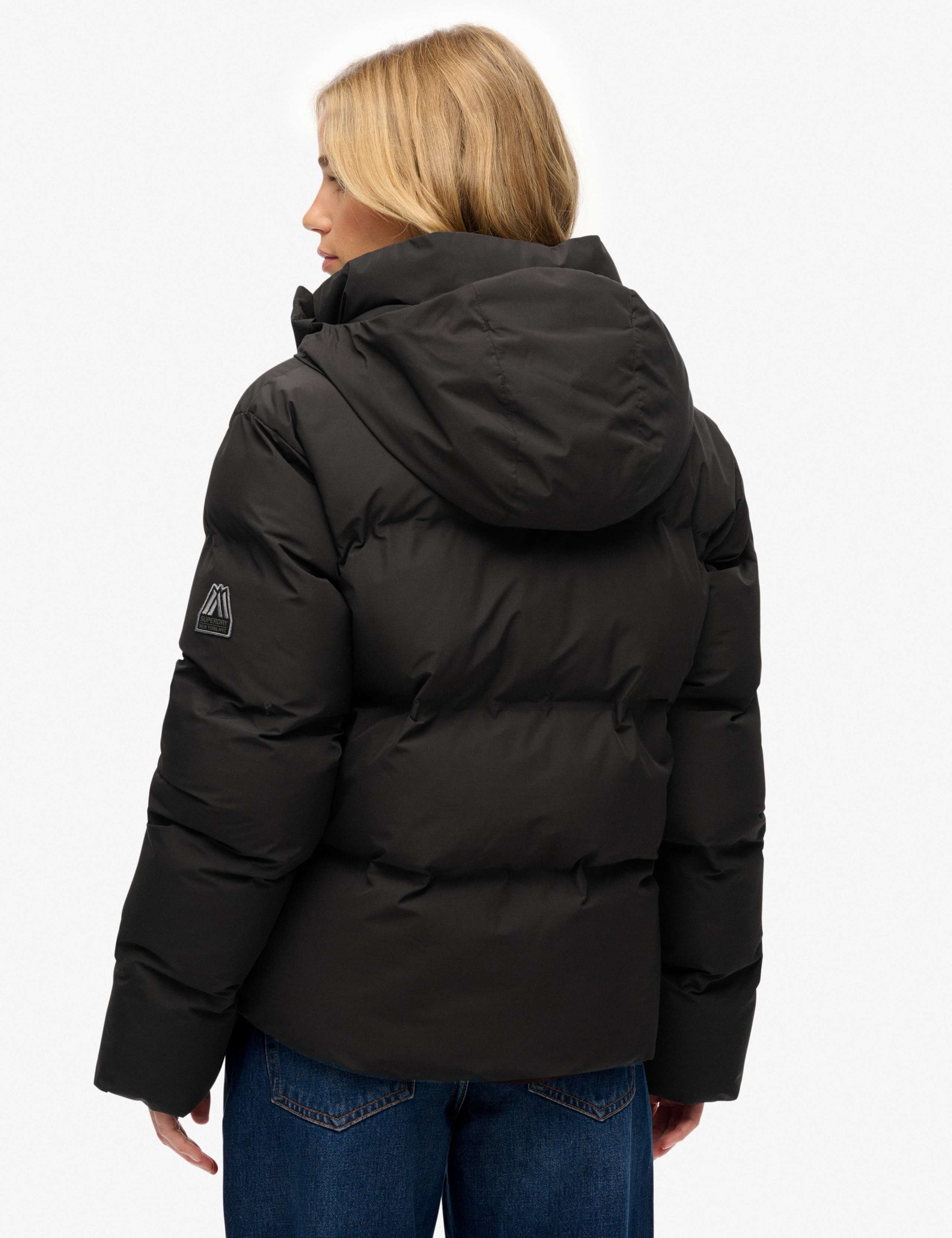 Padded Hooded Boxy Puffer Jacket 6 of 7