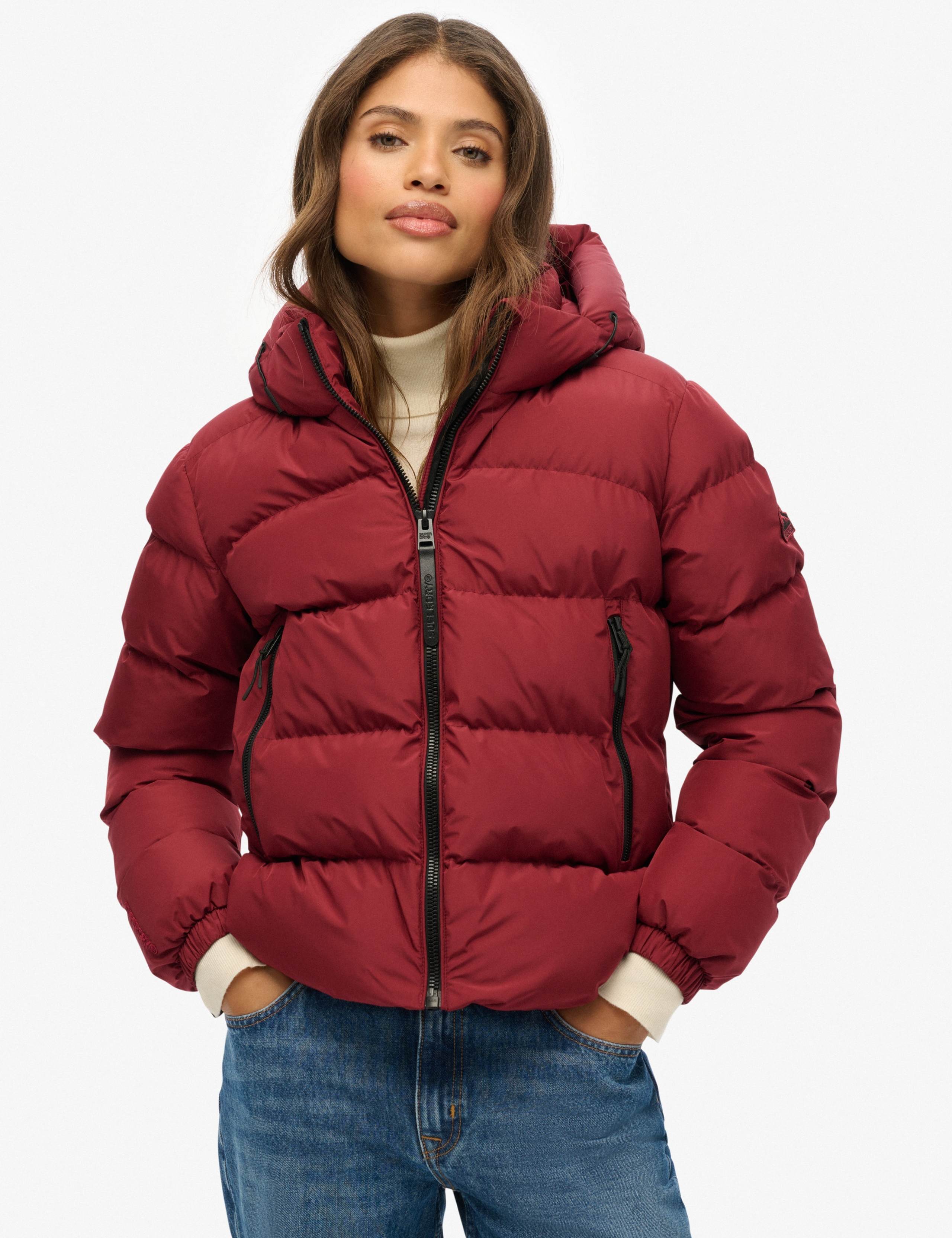 Padded Hooded Sports Puffer Jacket 4 of 7