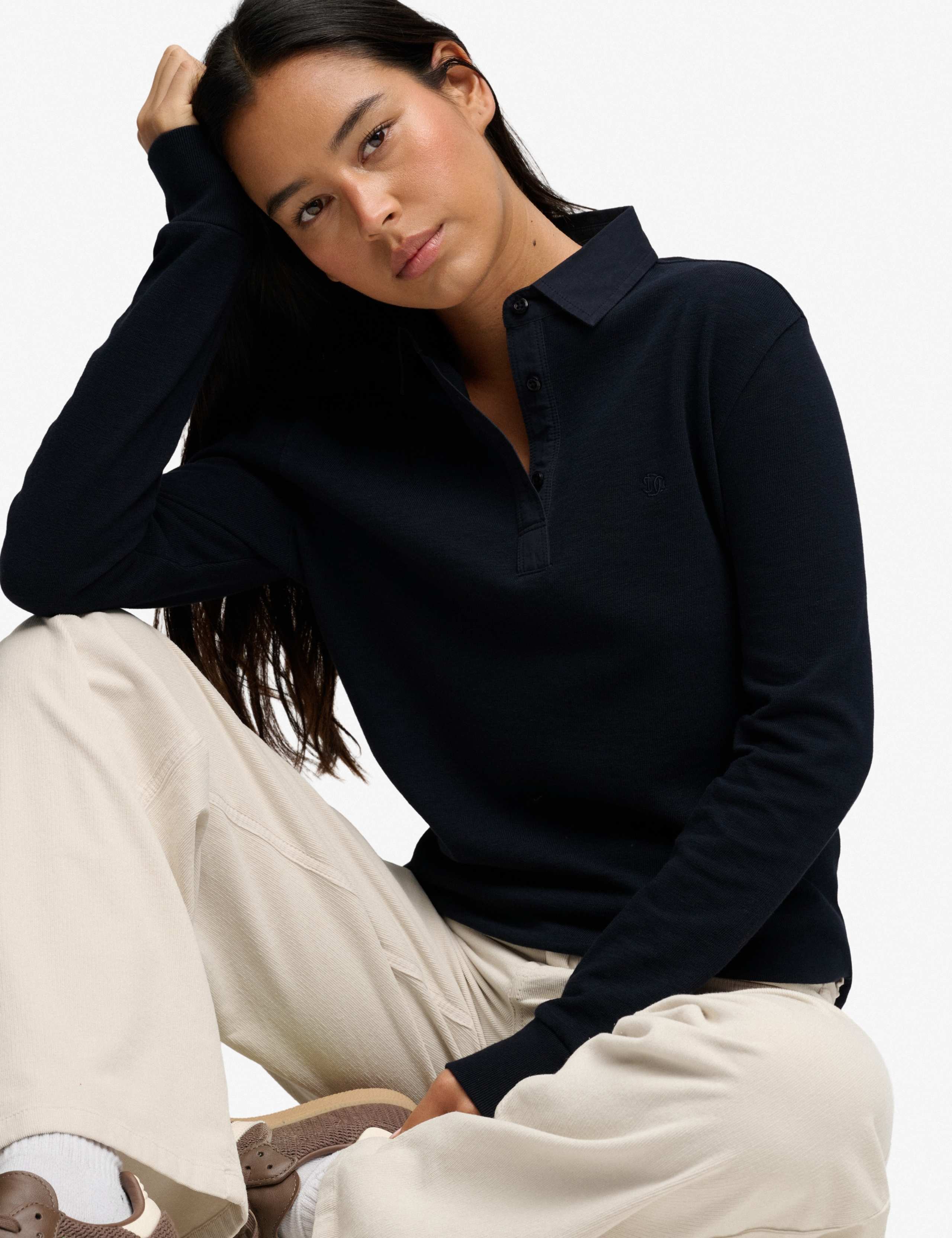 Pure Cotton Oversized Rugby Top 5 of 6